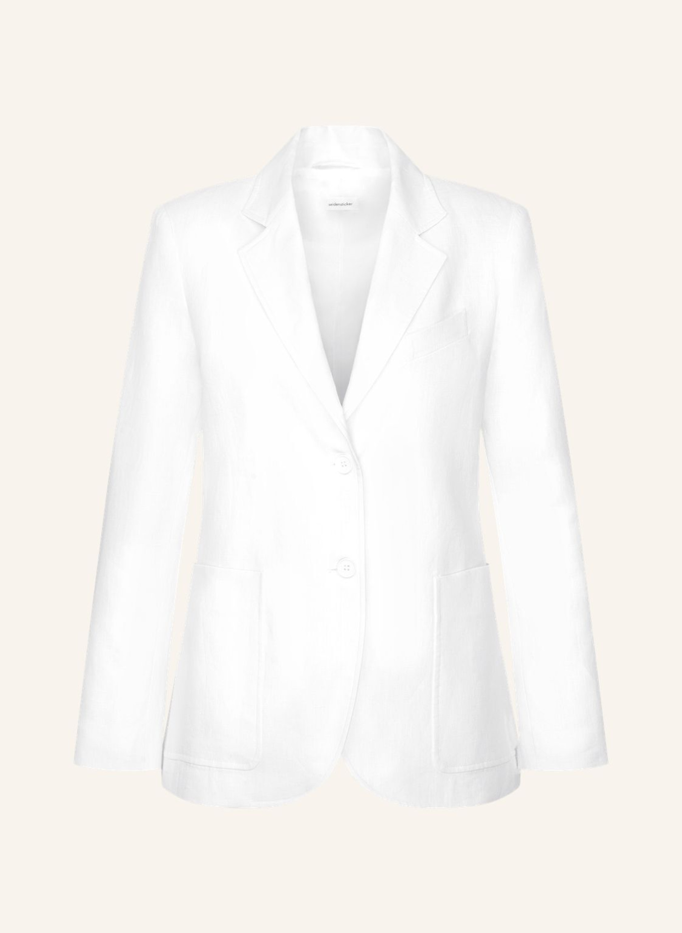 seidensticker blazer: WIT