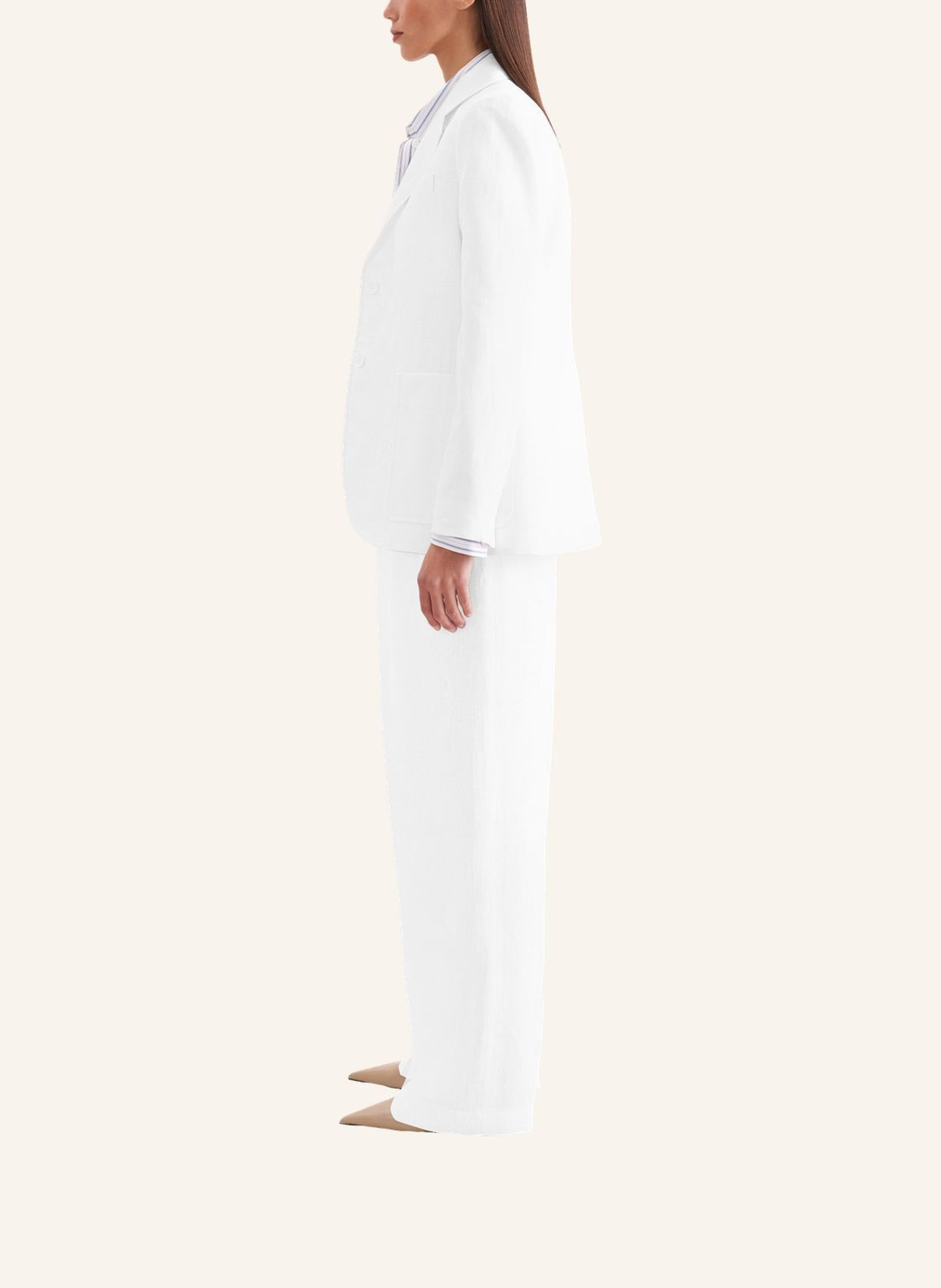 seidensticker blazer: WIT