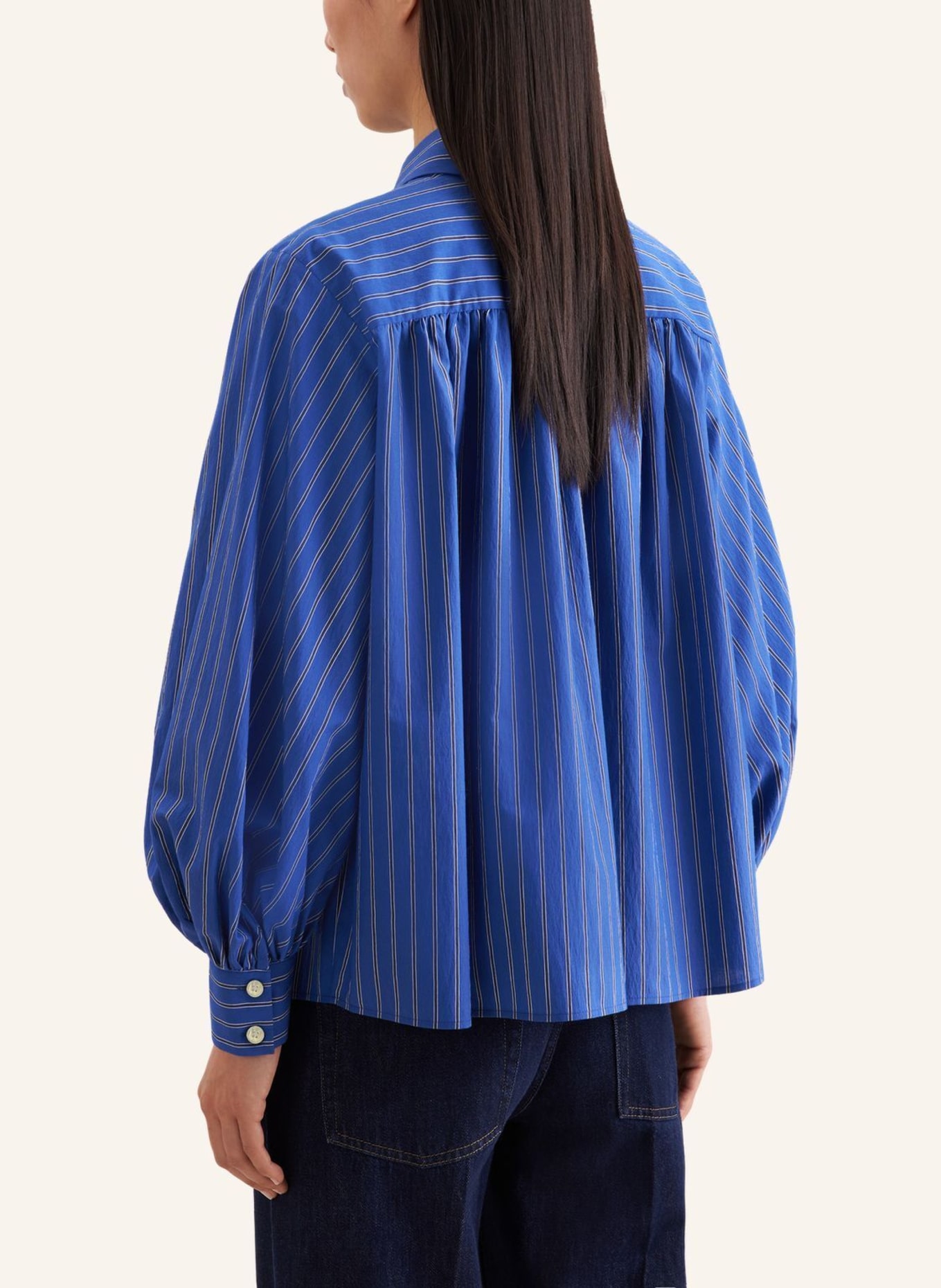 seidensticker overhemdblouse: BLAUW