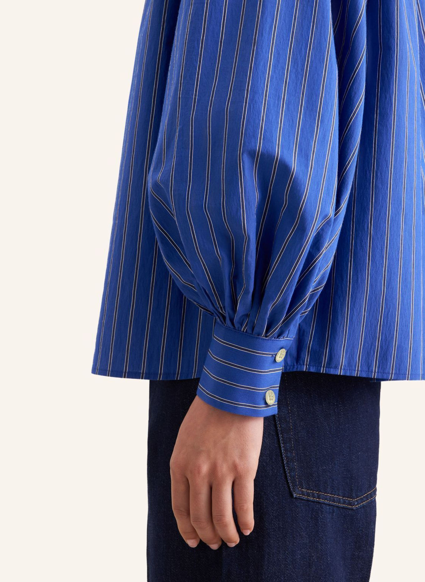 seidensticker overhemdblouse: BLAUW