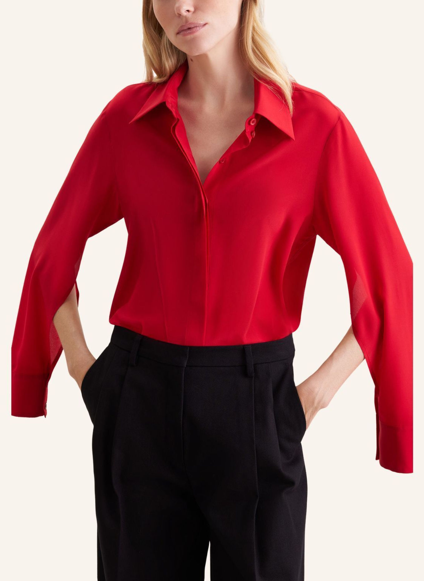 seidensticker Tuniek: ROOD