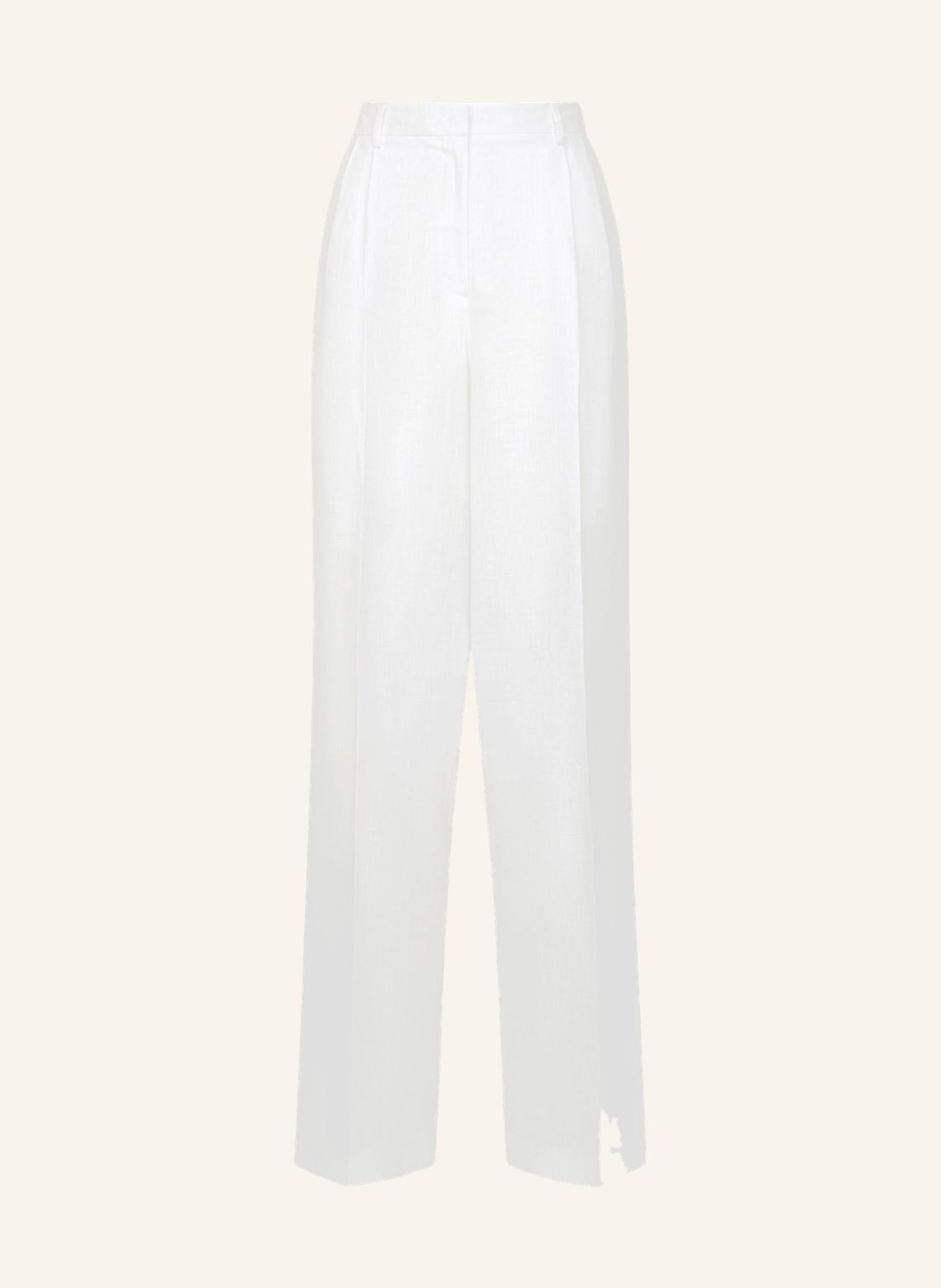 seidensticker stoffen broek: WIT