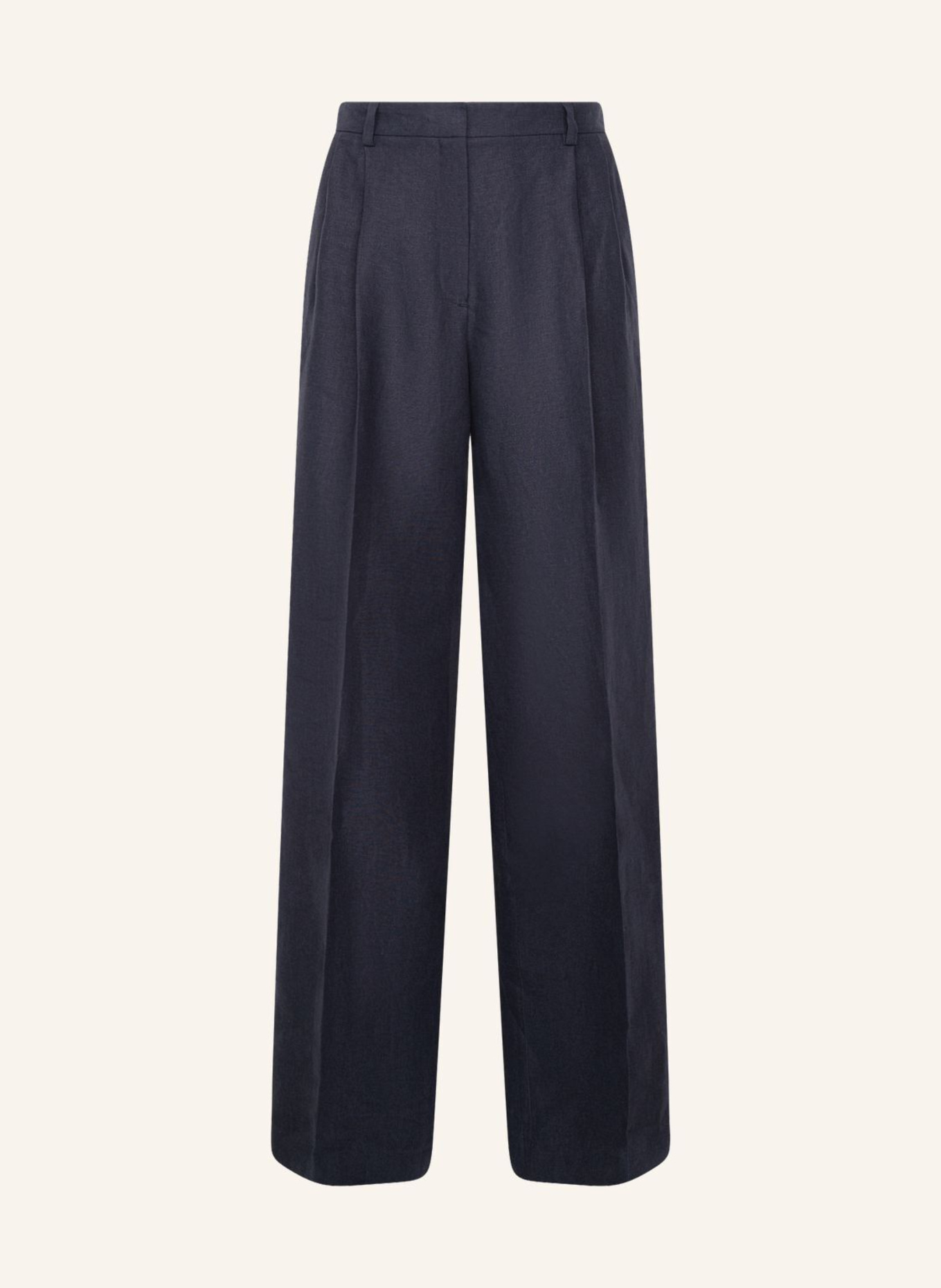 seidensticker stoffen broek: ZWART