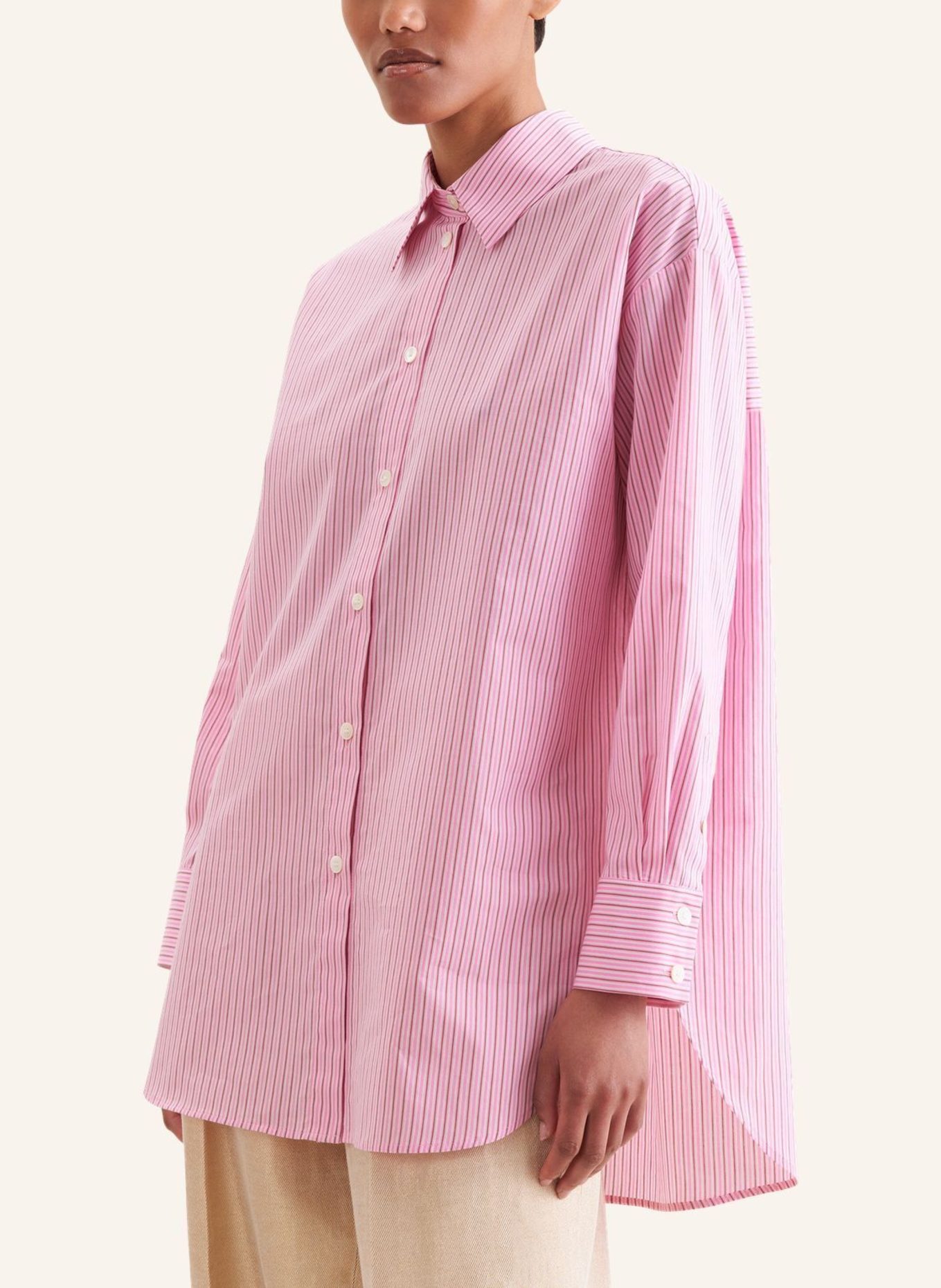 seidensticker overhemdblouse: ROZE