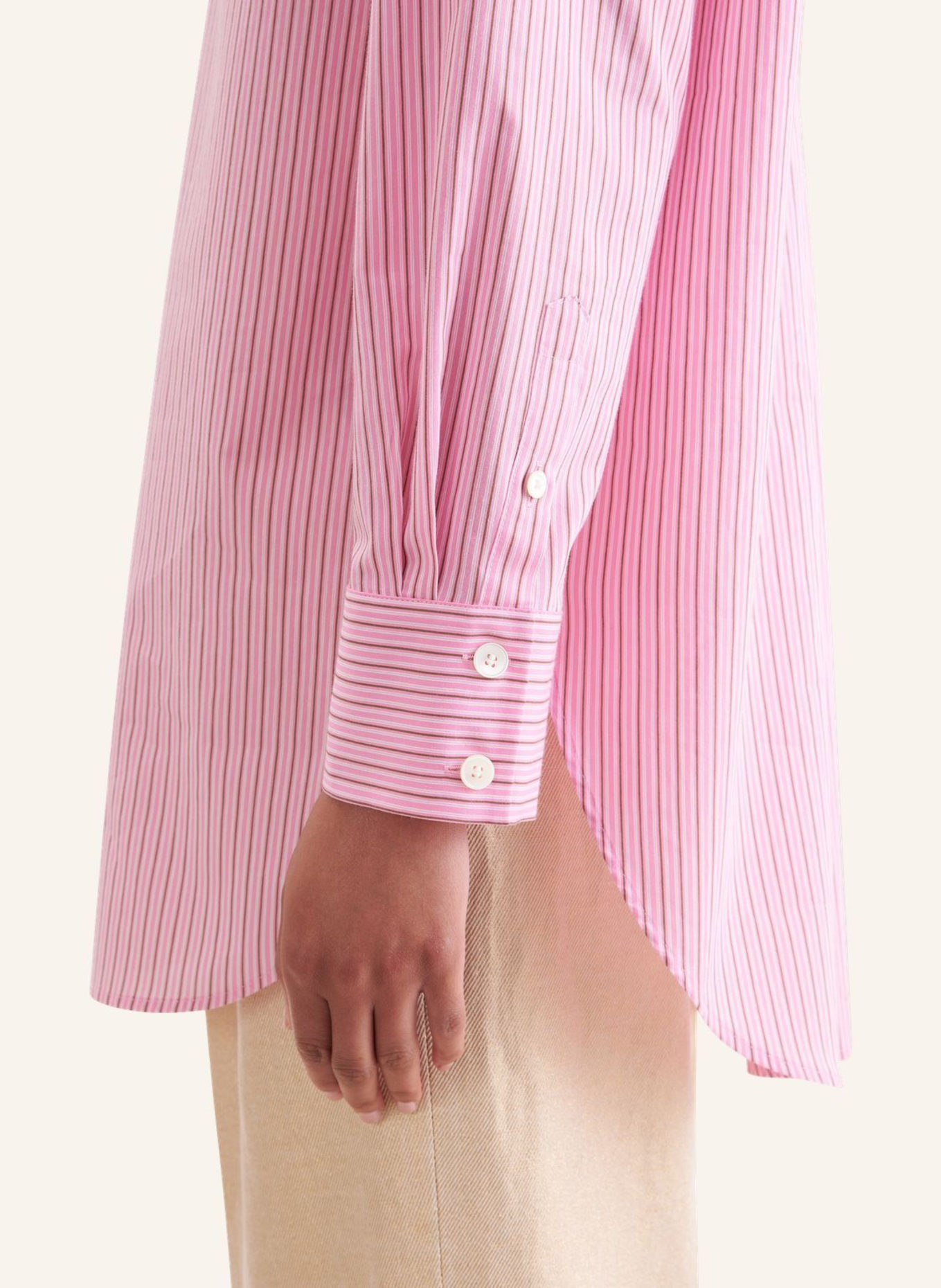 seidensticker overhemdblouse: ROZE
