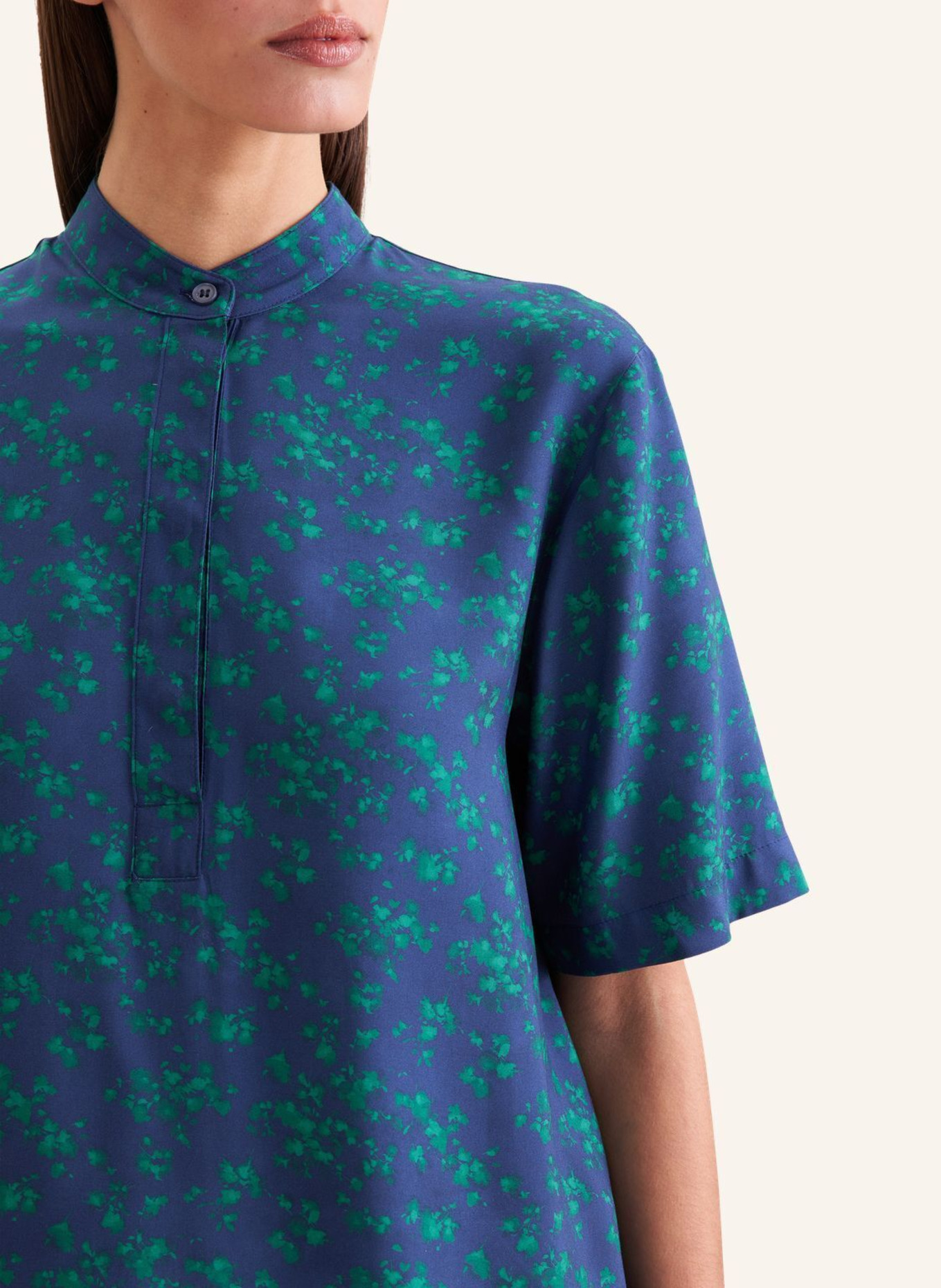 seidensticker Tuniek: DONKERBLAUW