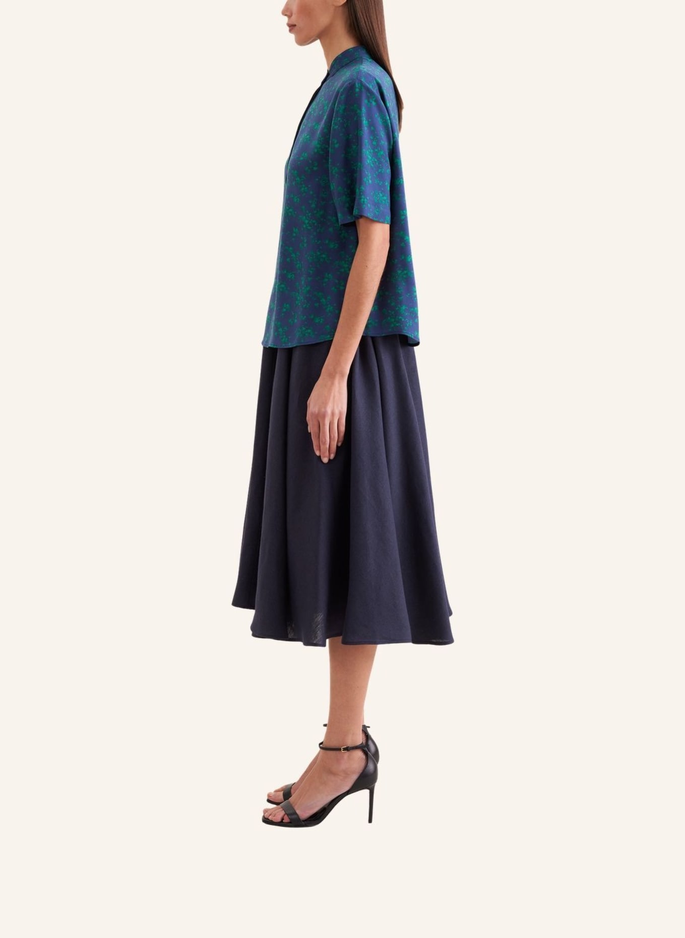 seidensticker Tuniek: DONKERBLAUW
