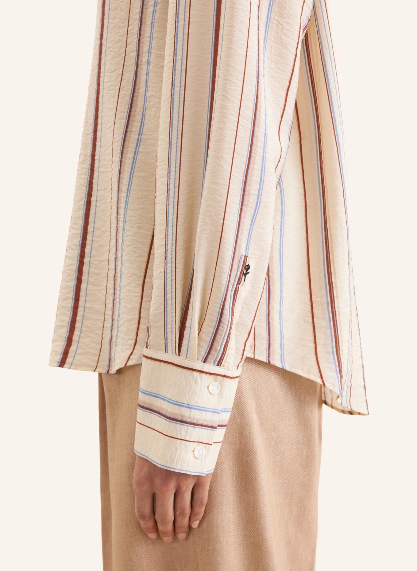 seidensticker overhemdblouse: BEIGE