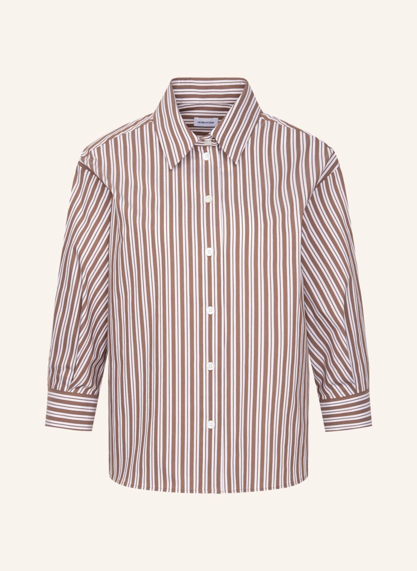 seidensticker overhemdblouse: BRUIN