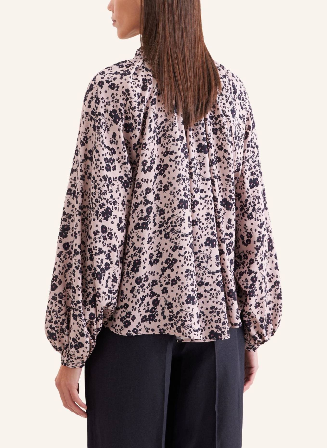 seidensticker Blouse met ruches: ROZE