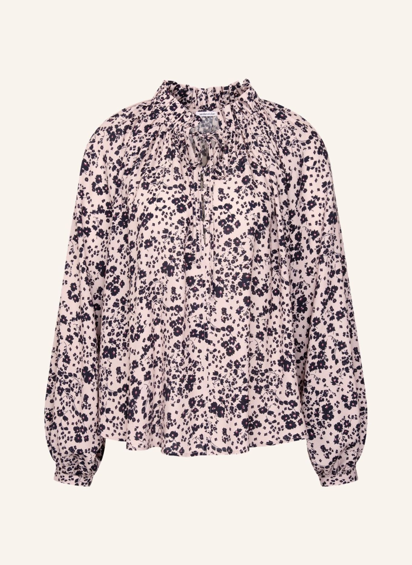 seidensticker Blouse met ruches: ROZE