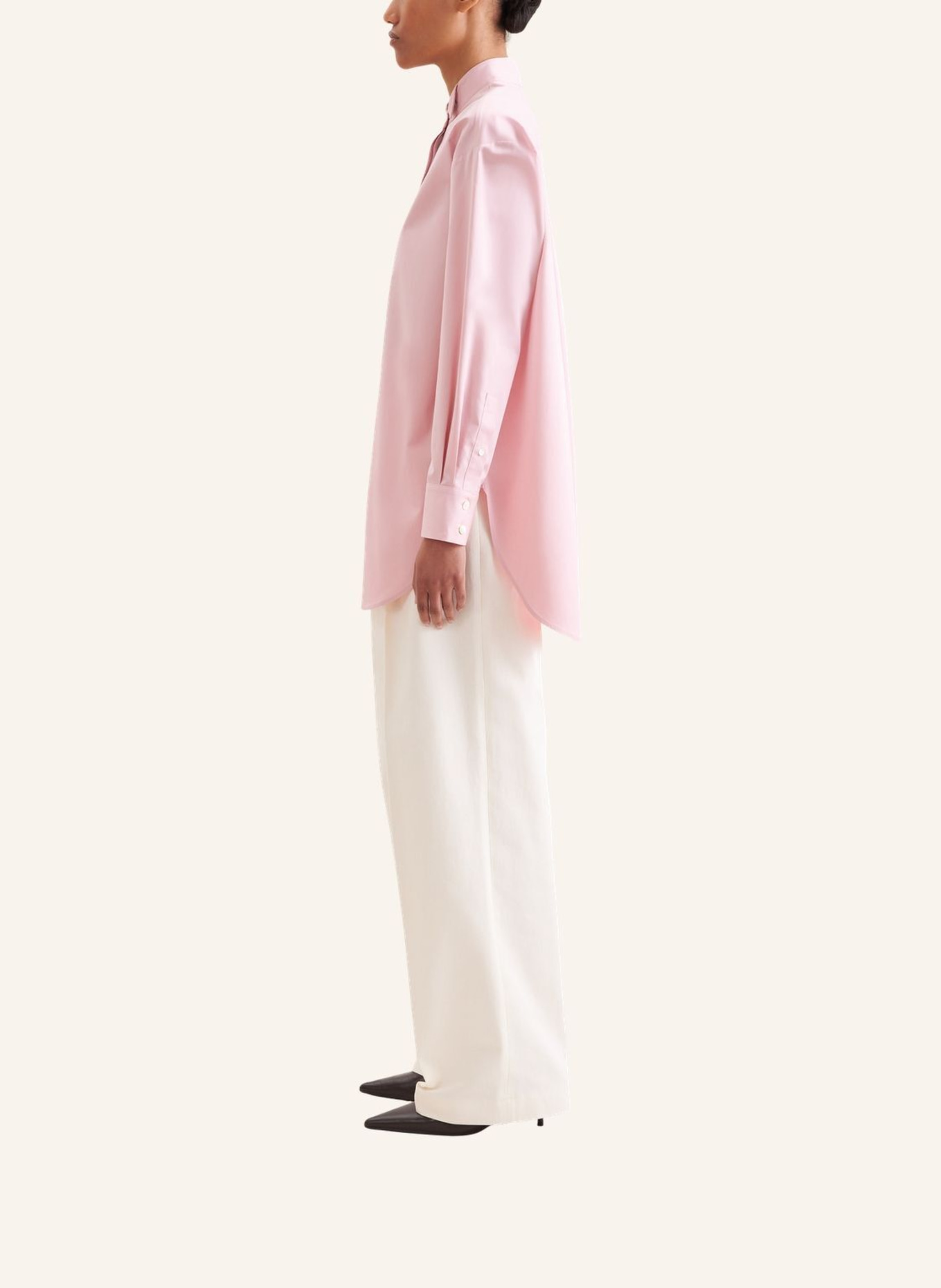 seidensticker overhemdblouse: ROZE