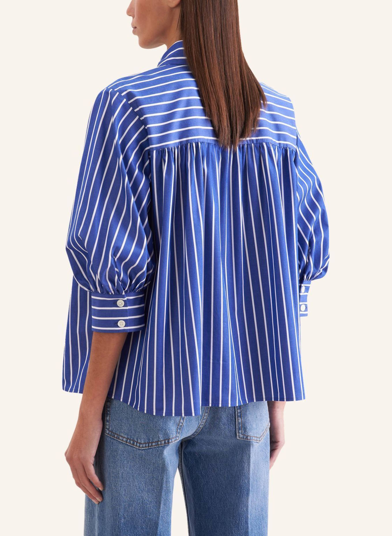 seidensticker overhemdblouse: BLAUW
