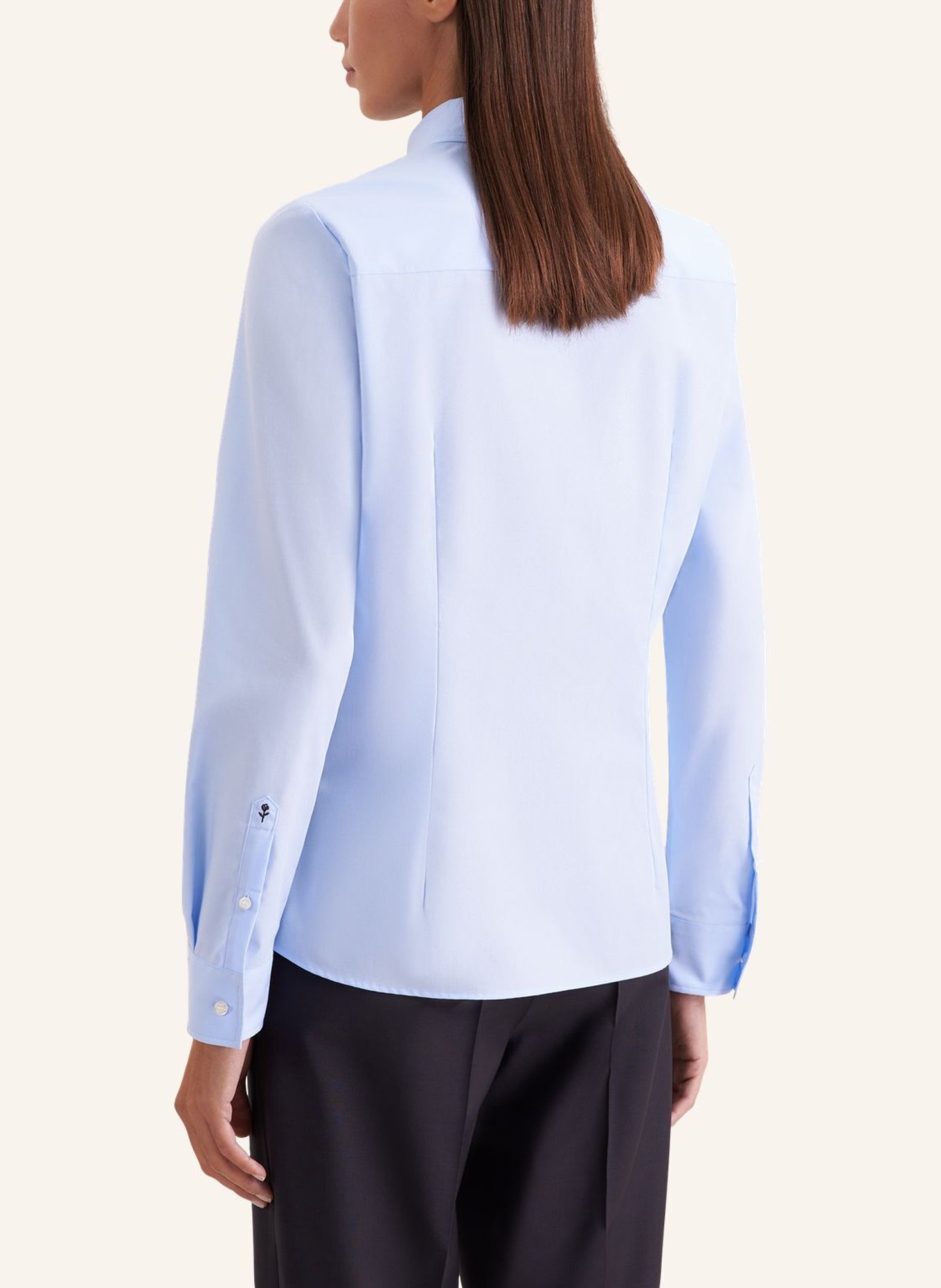 seidensticker Klassische Bluse: HELLBLAU