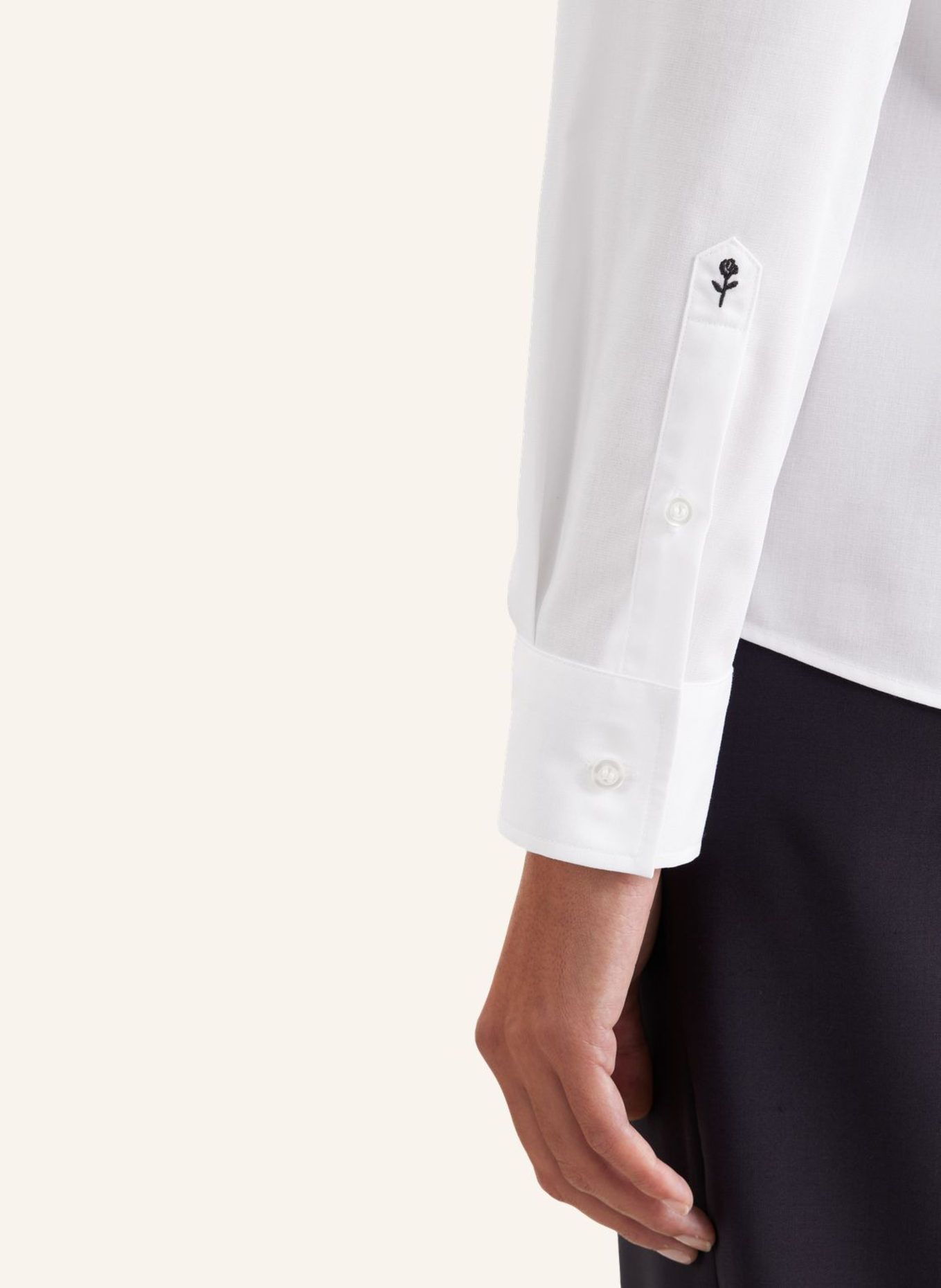 seidensticker Klassische Bluse: WEISS