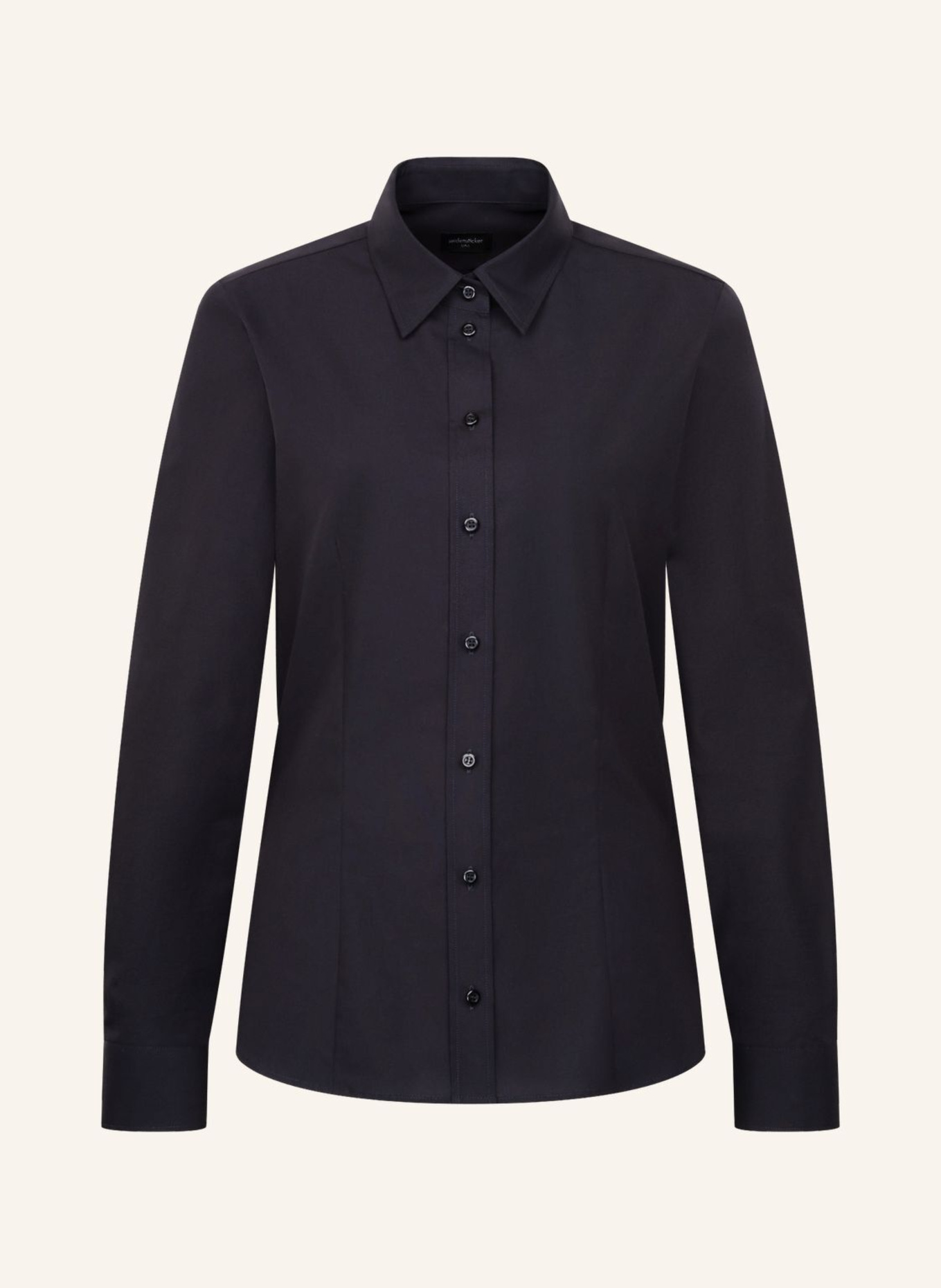 seidensticker Klassische Bluse: SCHWARZ
