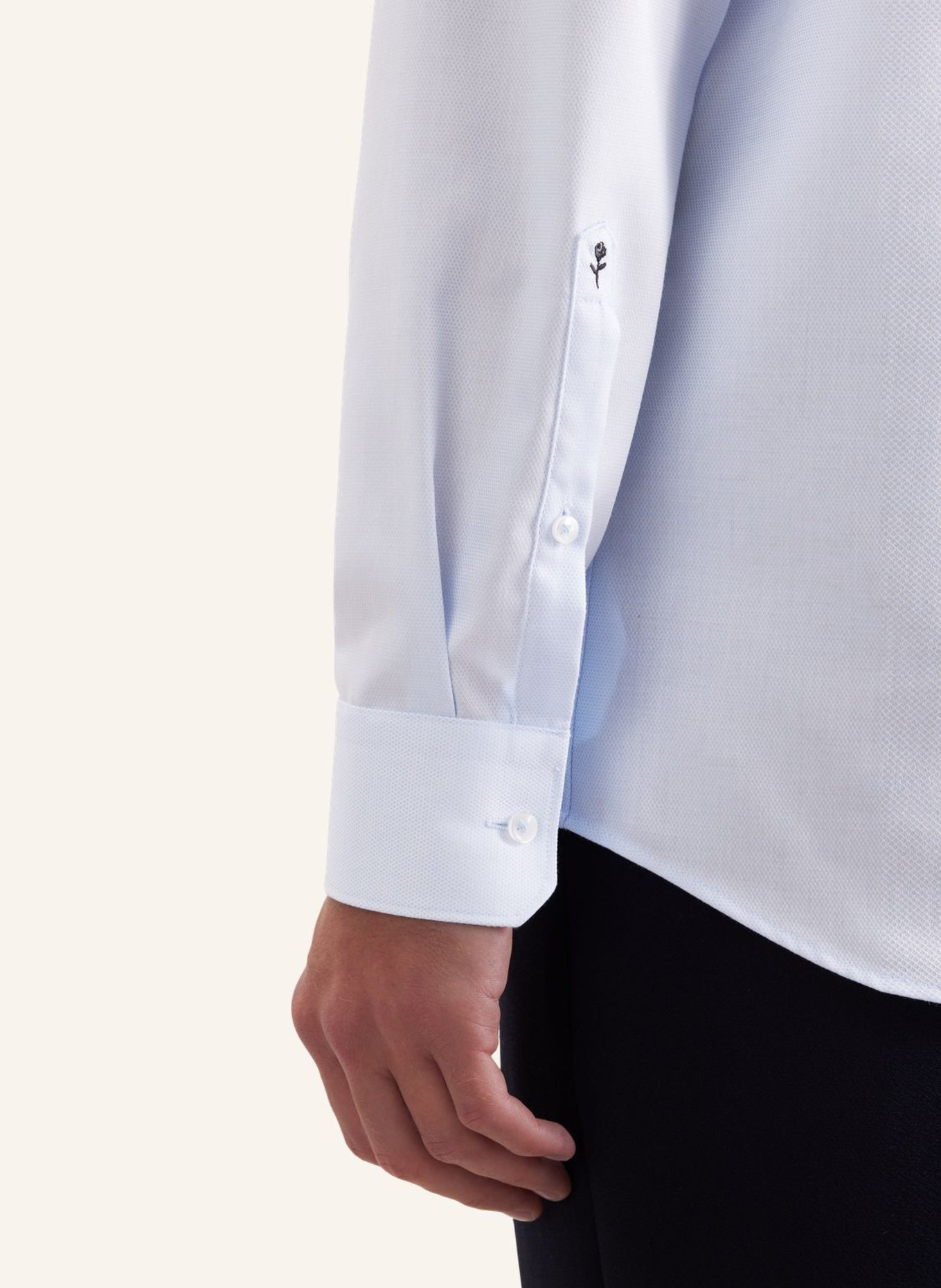 seidensticker Regular-Fit Business Shirt: LIGHT BLUE