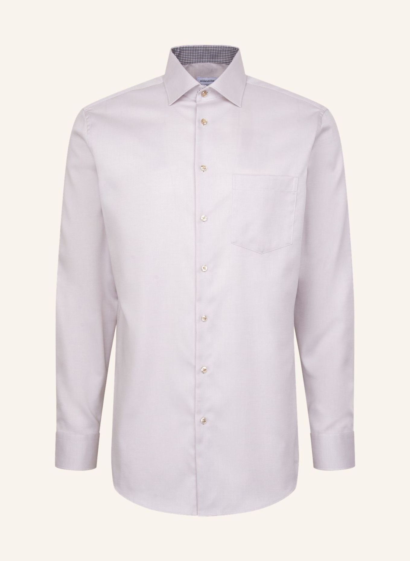 seidensticker Regular-Fit Business Shirt: BEIGE