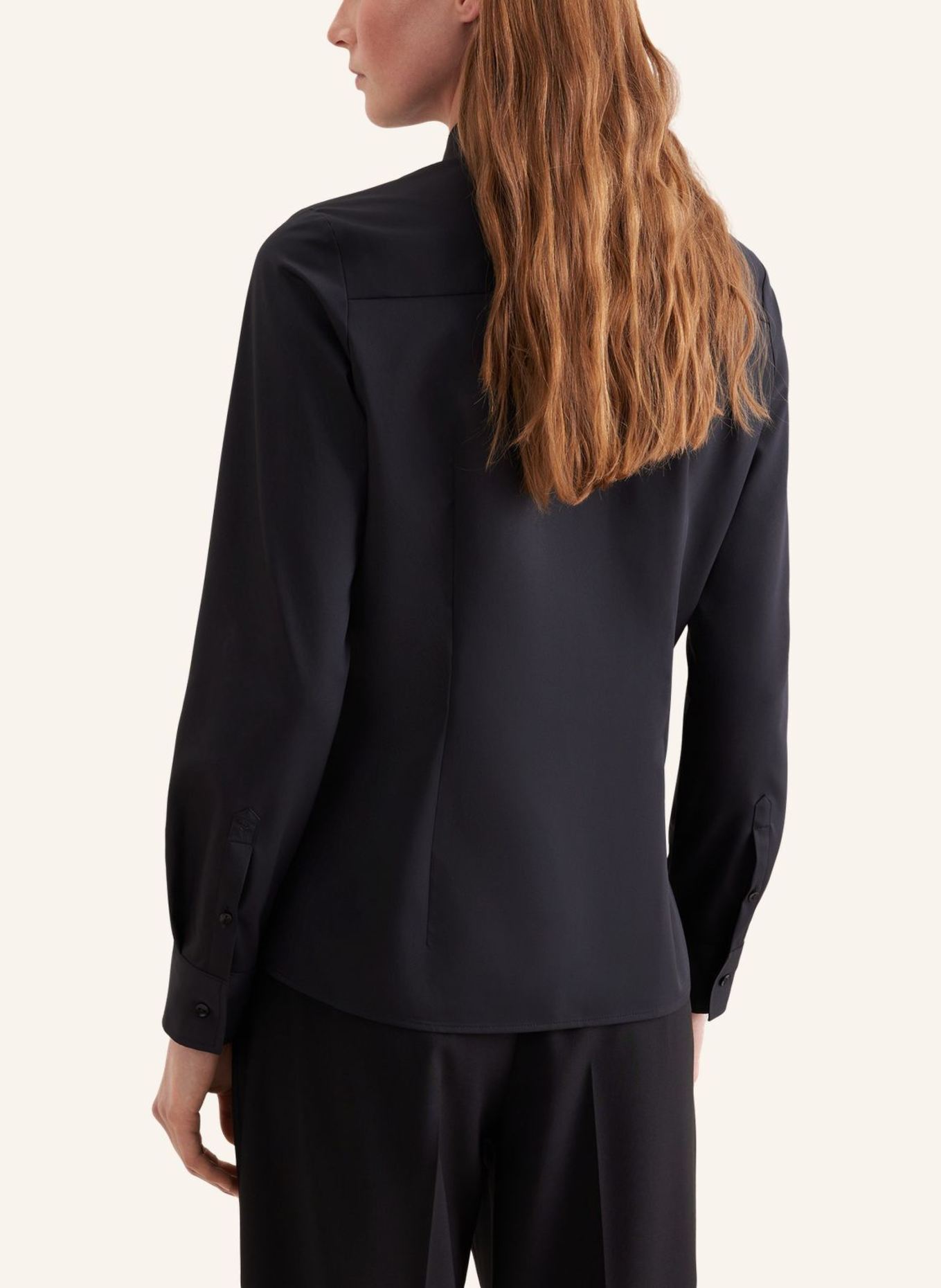 seidensticker Klassieke blouse: ZWART