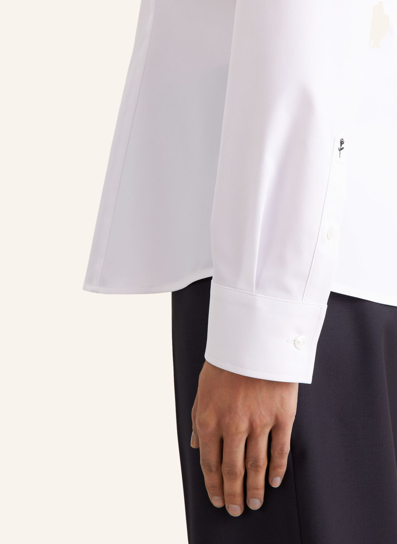 seidensticker Klassieke blouse: WIT