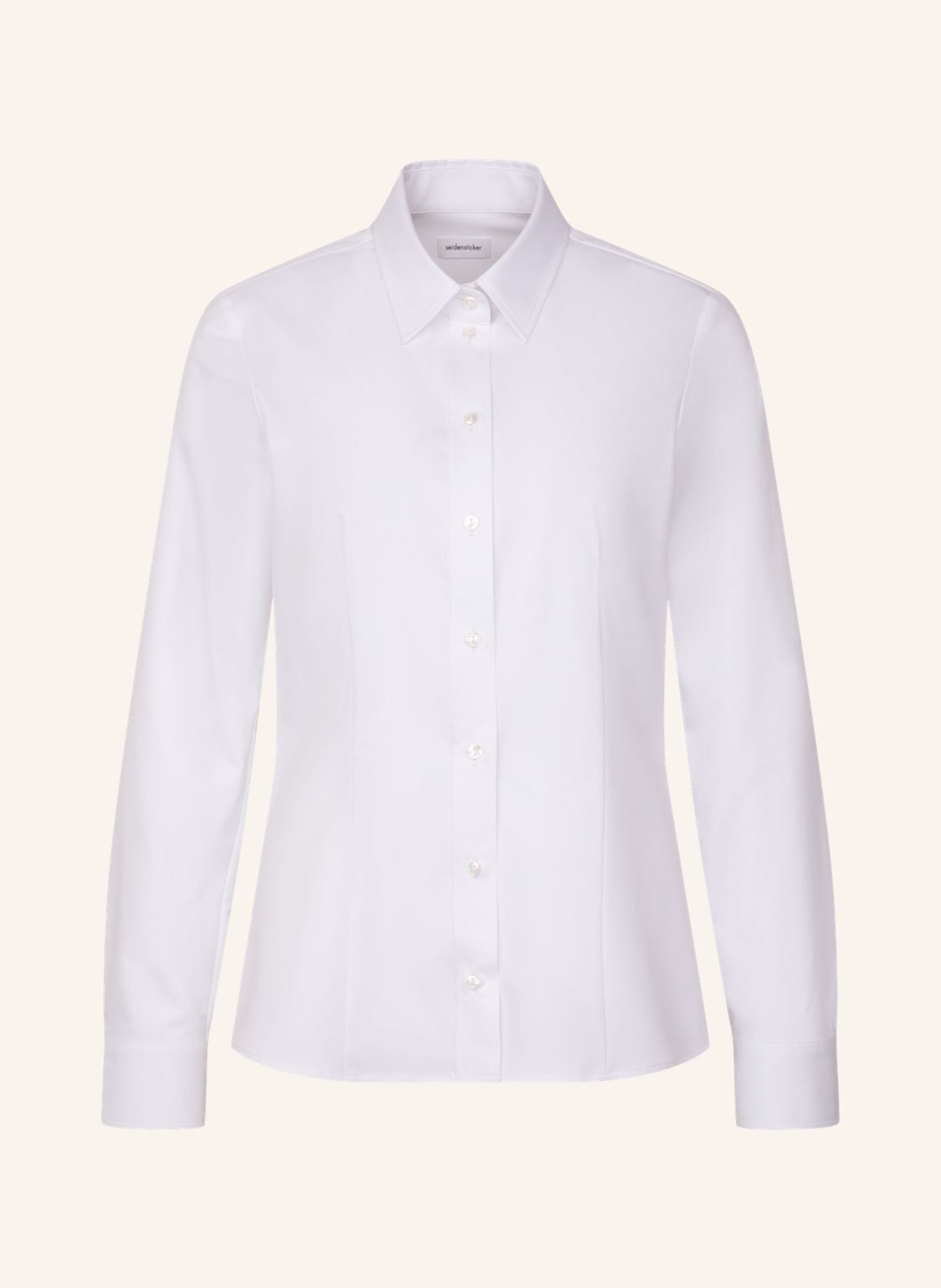 seidensticker Klassieke blouse: WIT