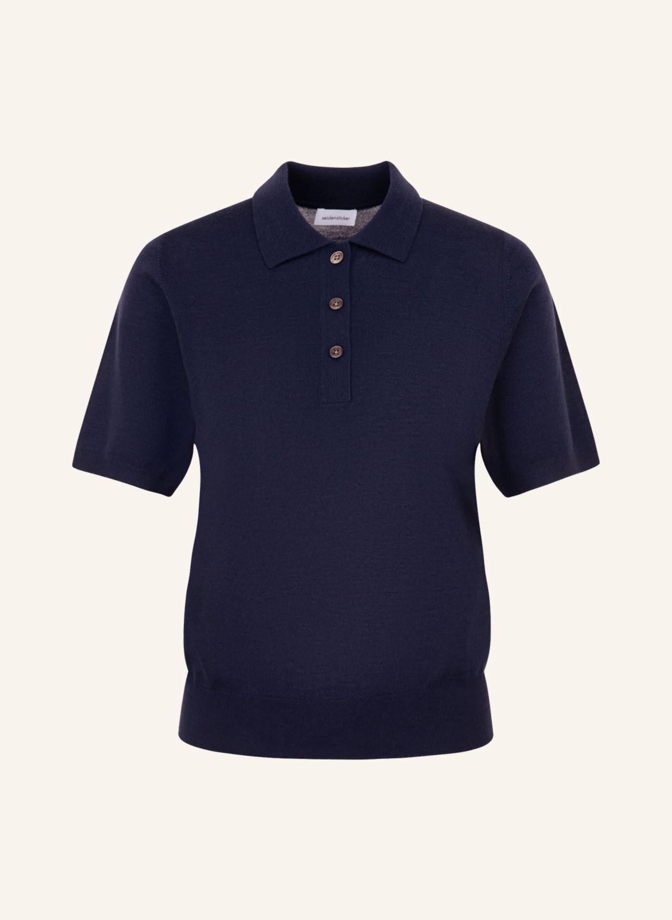 seidensticker , truien, polo's: DONKERBLAUW