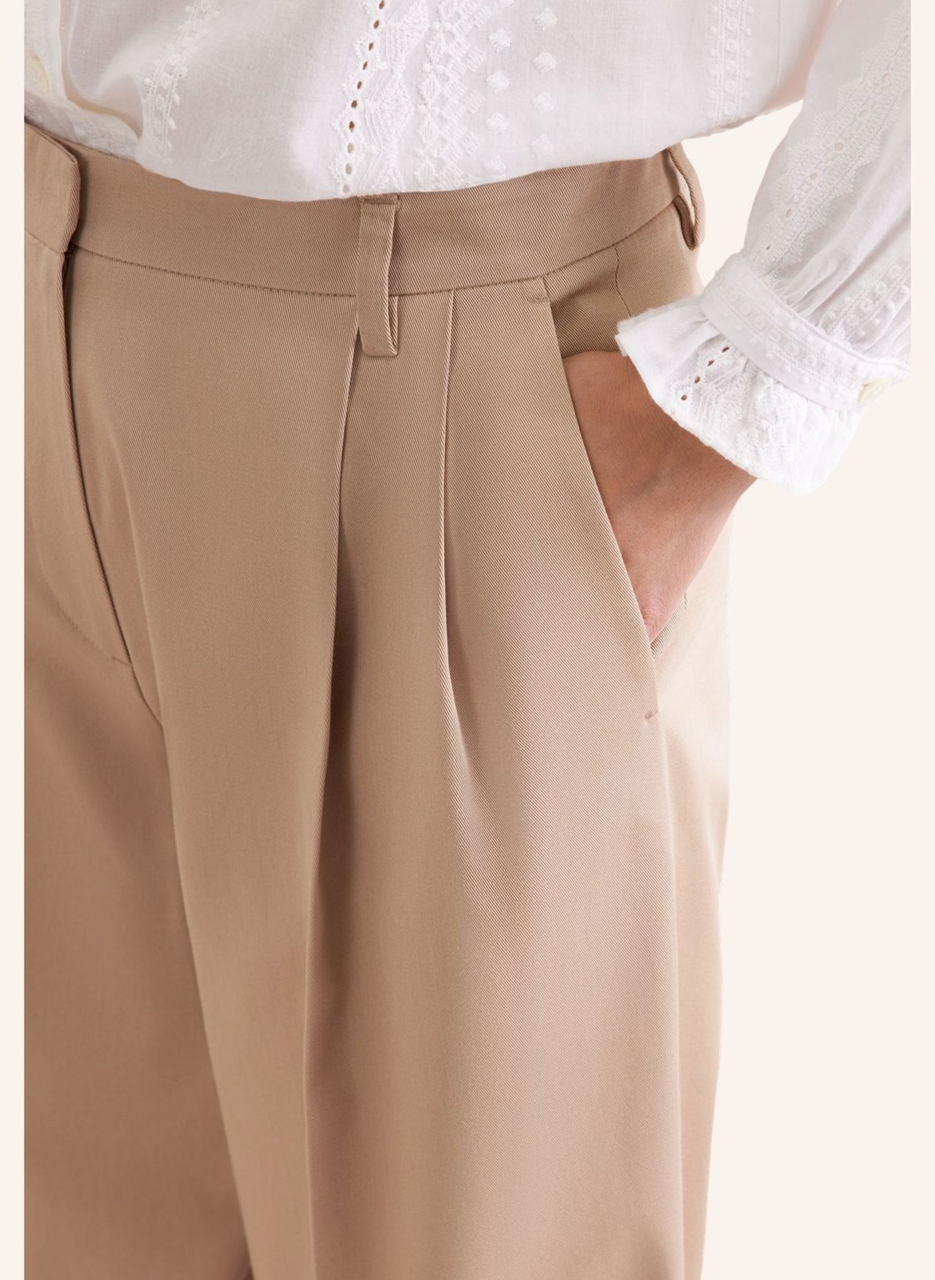 seidensticker Stoffhose: BEIGE