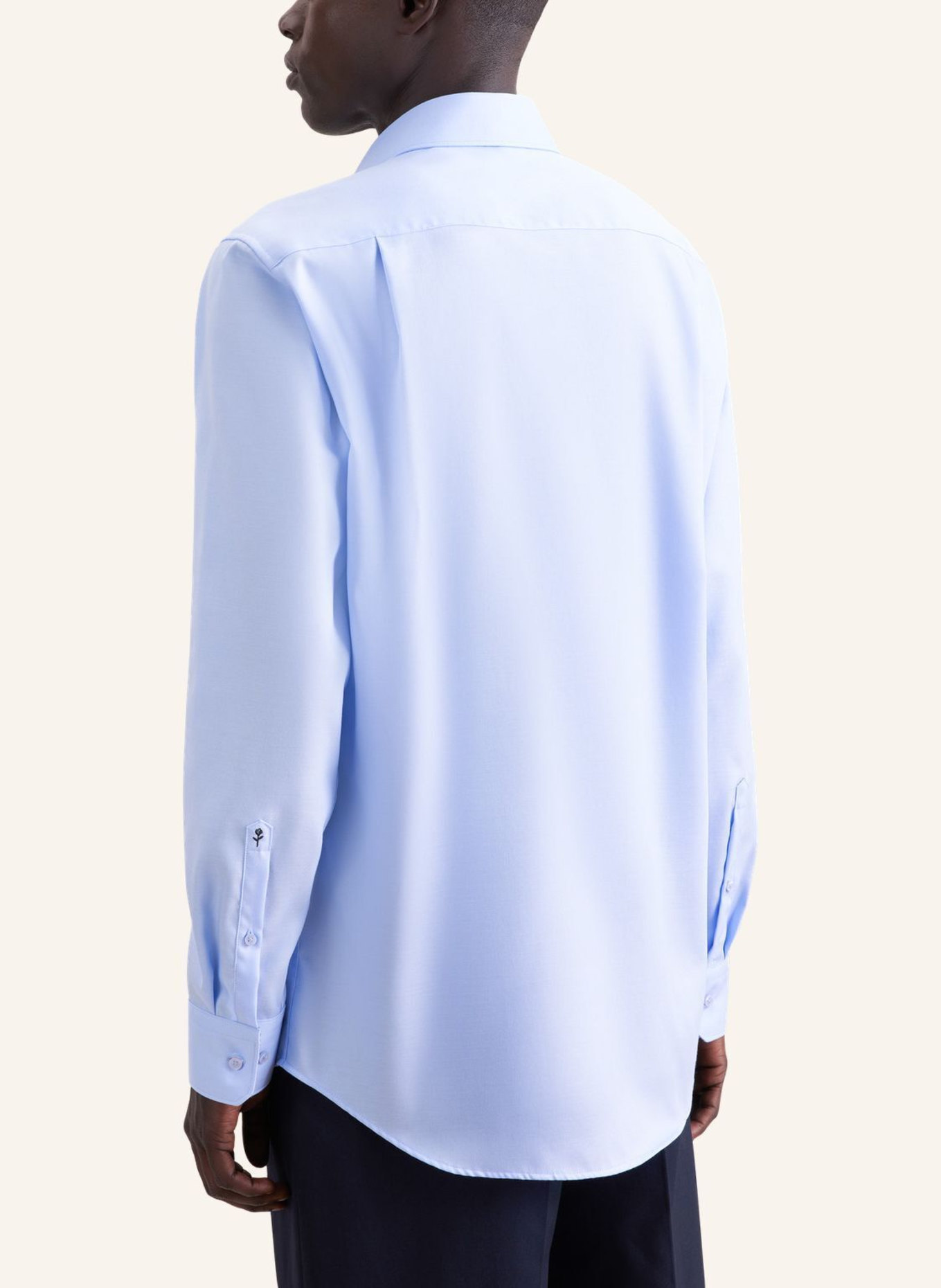 seidensticker Zakelijk overhemd met comfortabele pasvorm: BLAUW