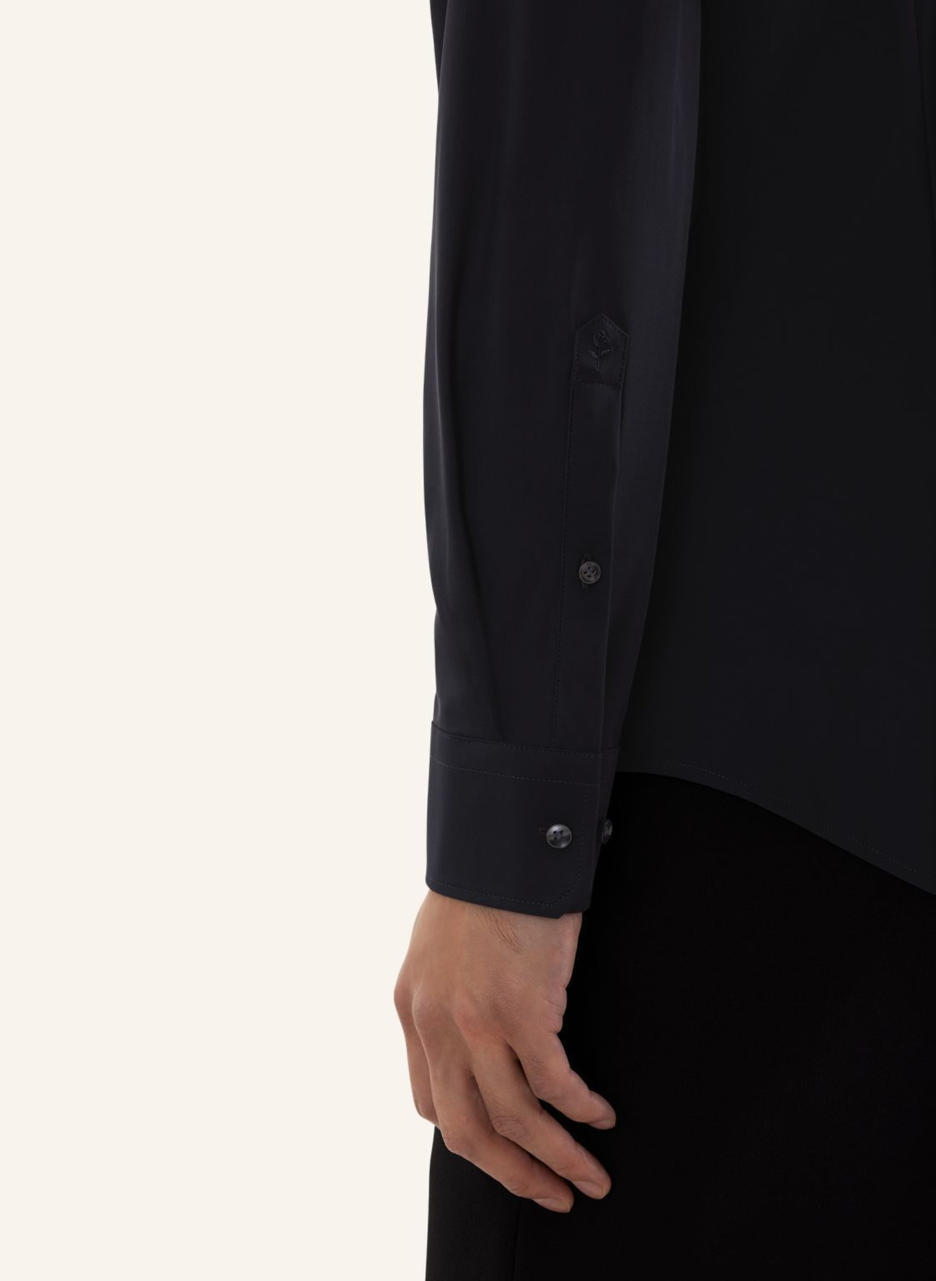 seidensticker Performance-Hemd Slim Fit: SCHWARZ