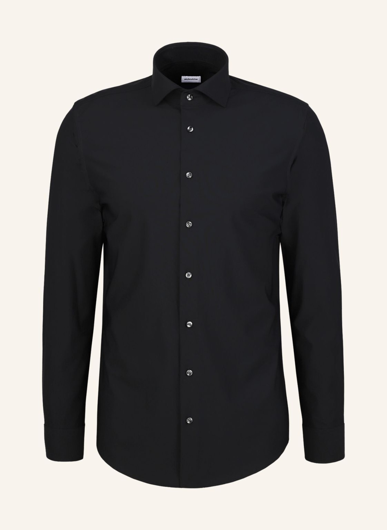 seidensticker Performance-Hemd Slim Fit: SCHWARZ