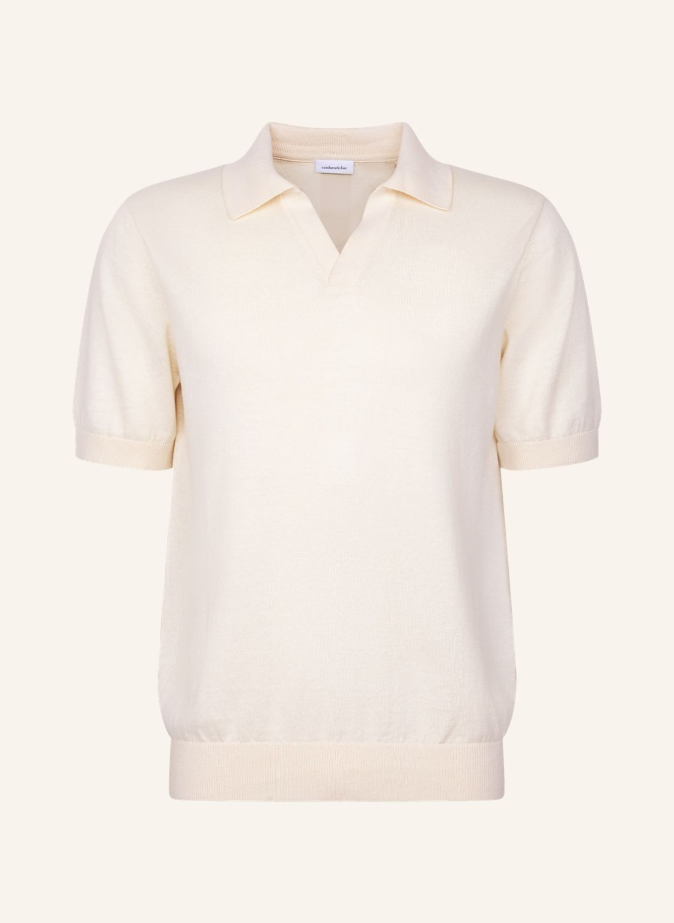 seidensticker Polo Regular Fit: ECRU