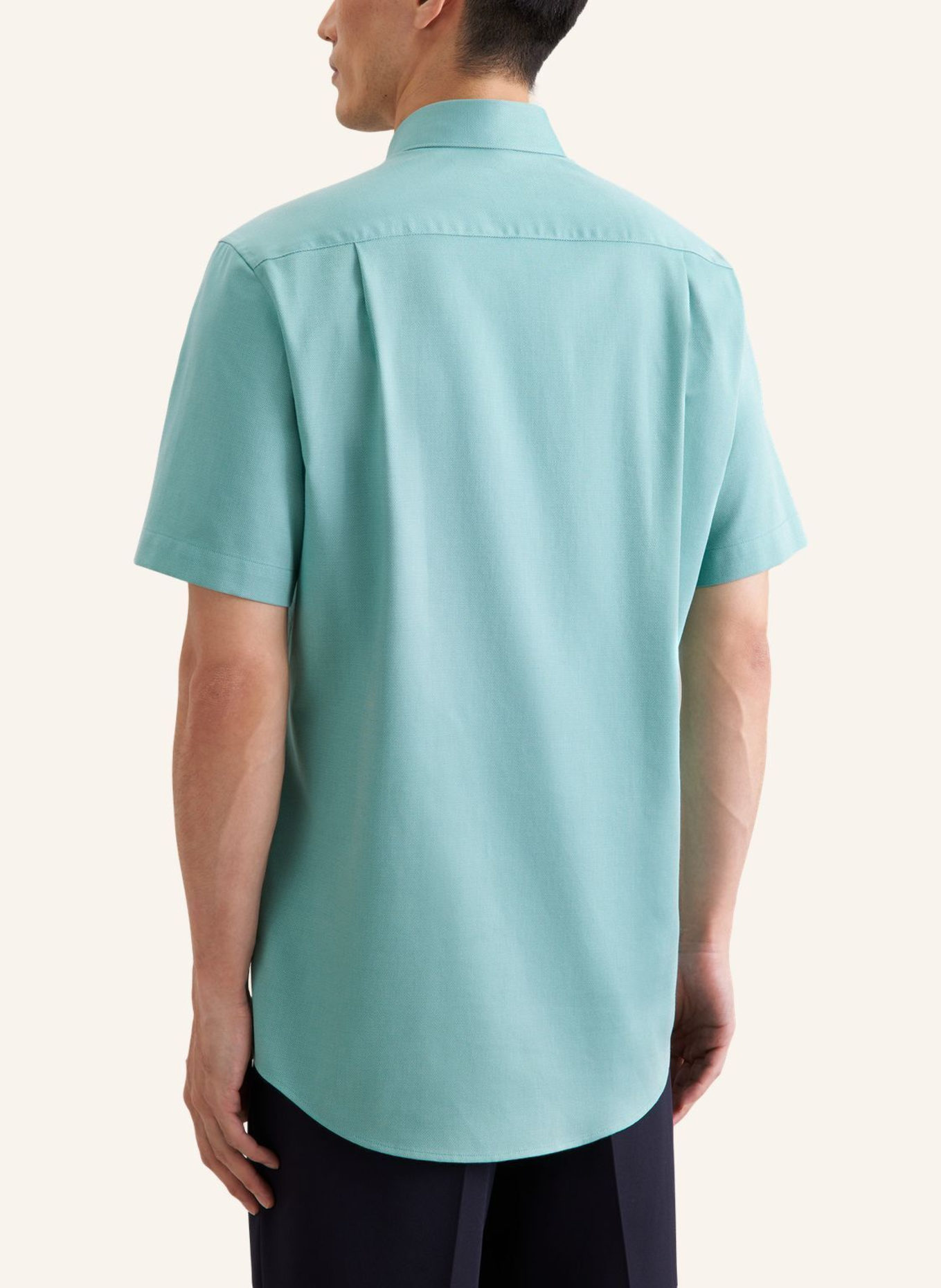 seidensticker Zakelijk overhemd met normale pasvorm: TURQUOISE