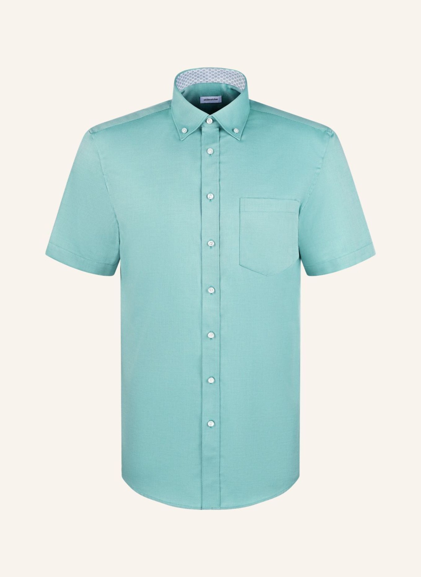 seidensticker Zakelijk overhemd met normale pasvorm: TURQUOISE