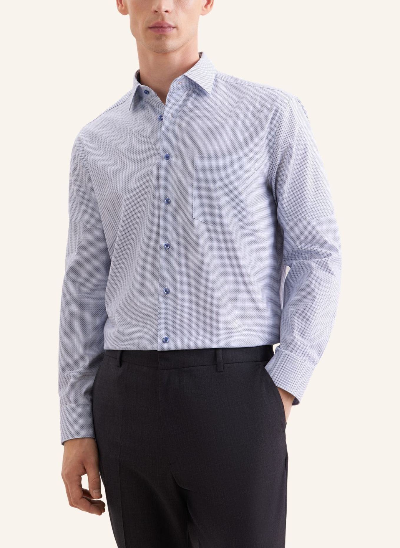 seidensticker Business Hemd Regular Fit: BLAU