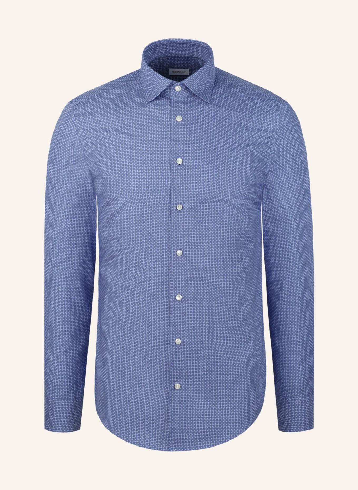 seidensticker Zakelijk overhemd met getailleerde pasvorm: BLAUW