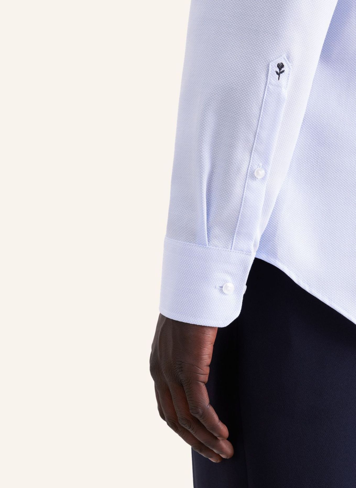 seidensticker Zakelijk overhemd met X-slim fit: BLAUW