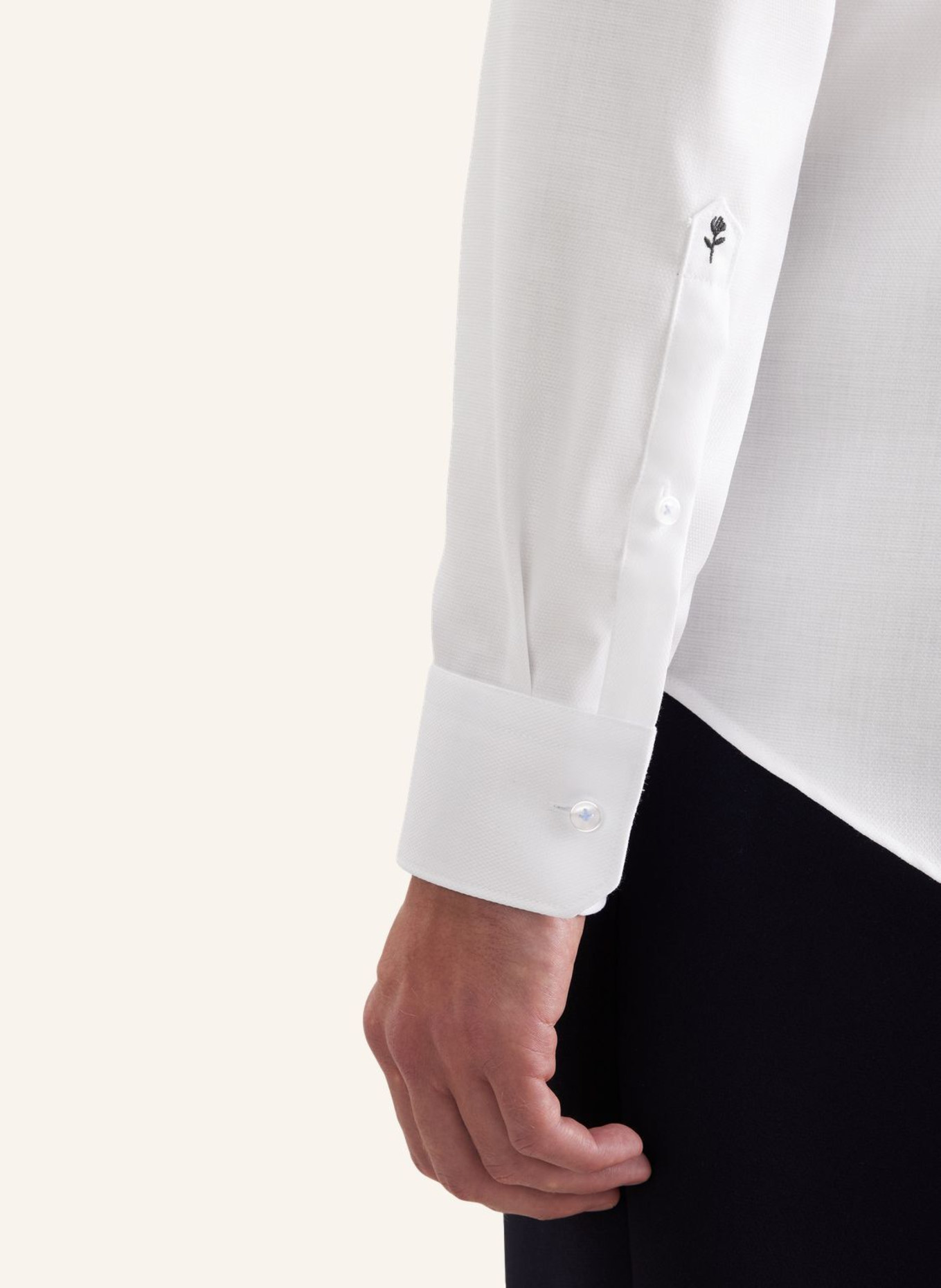 seidensticker Zakelijk overhemd, slim fit: WIT
