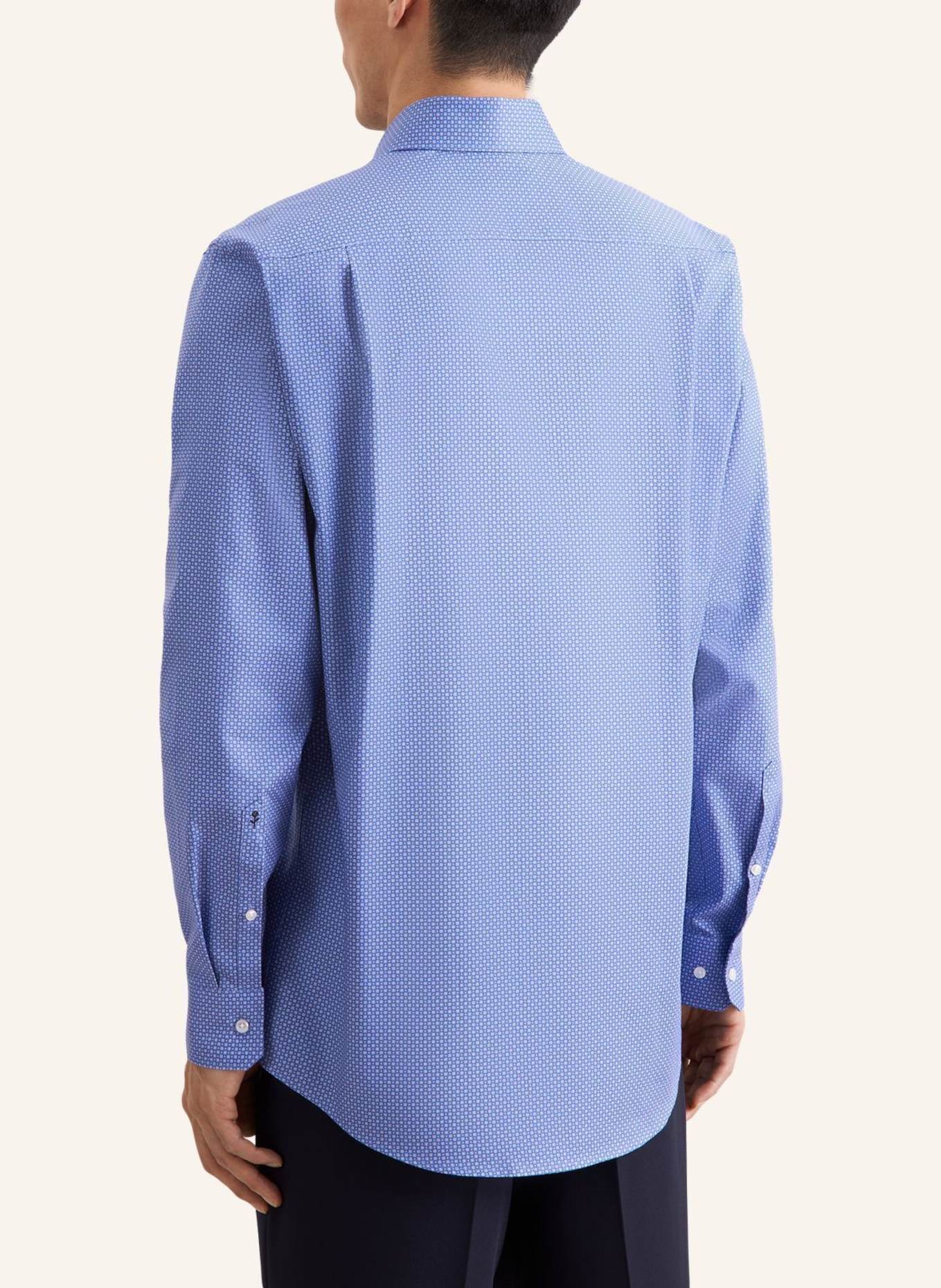 seidensticker Zakelijk overhemd met normale pasvorm: BLAUW