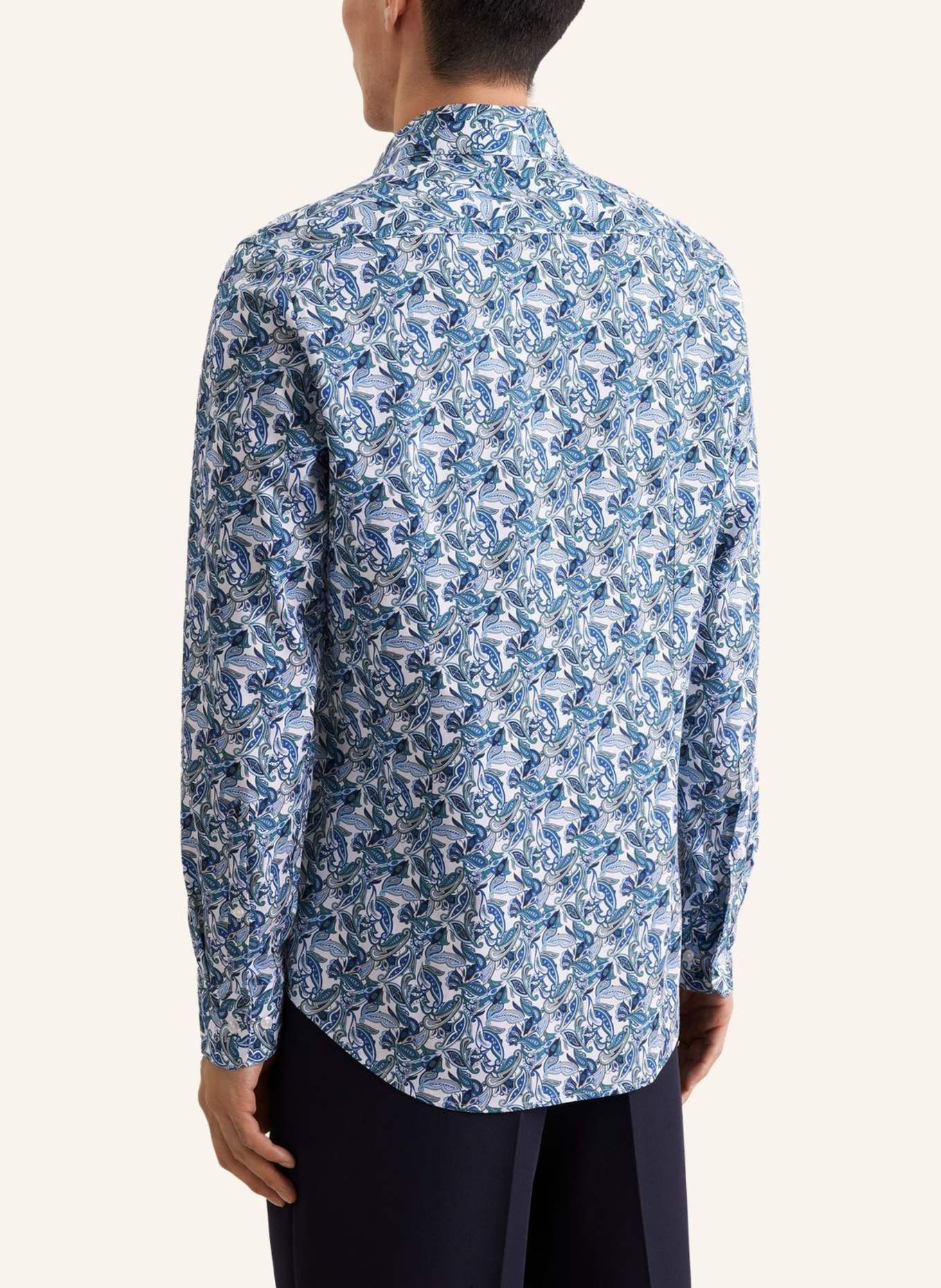 seidensticker Zakelijk overhemd, slim fit: TURQUOISE