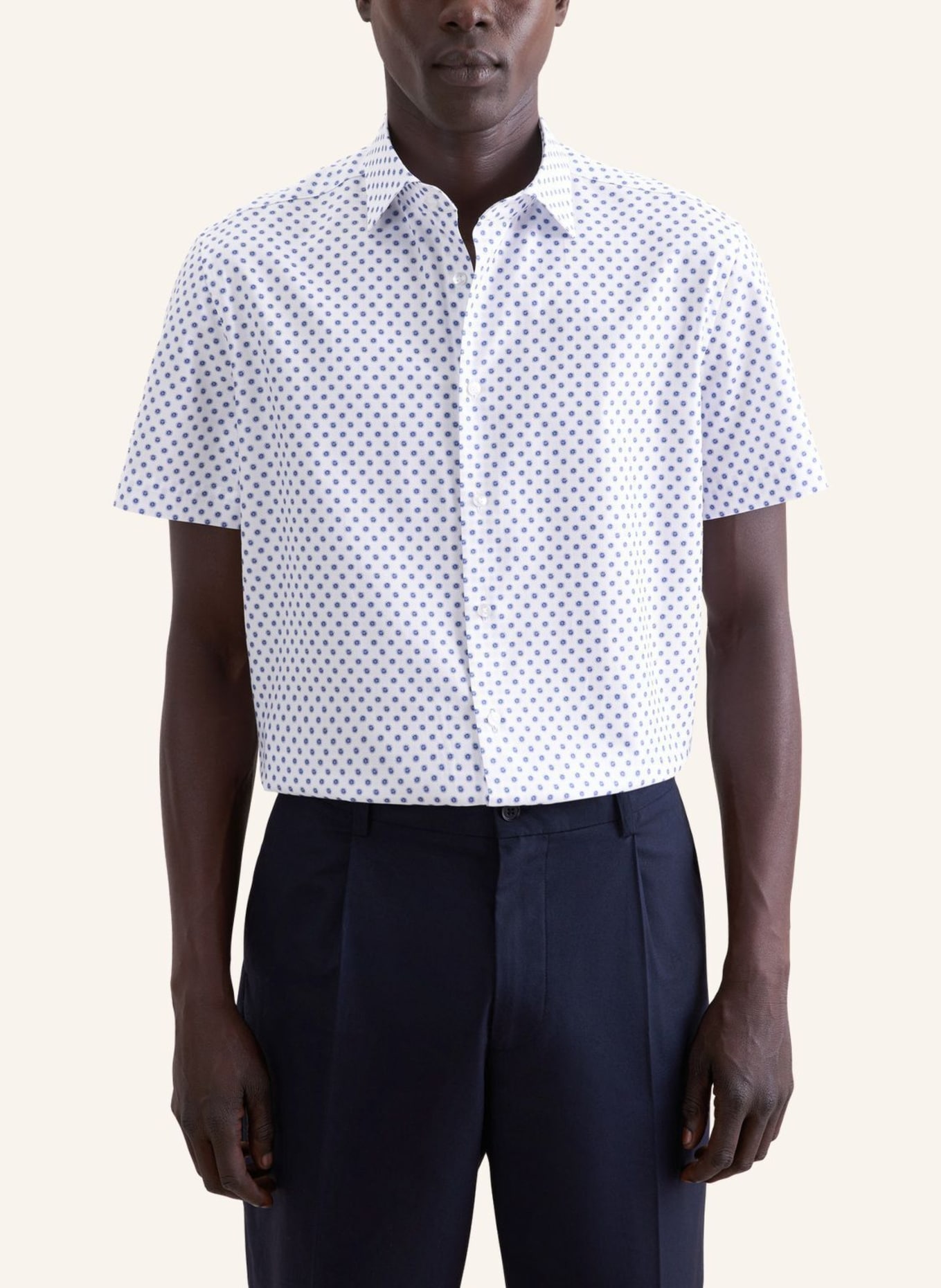 seidensticker Zakelijk overhemd, slim fit: BLAUW