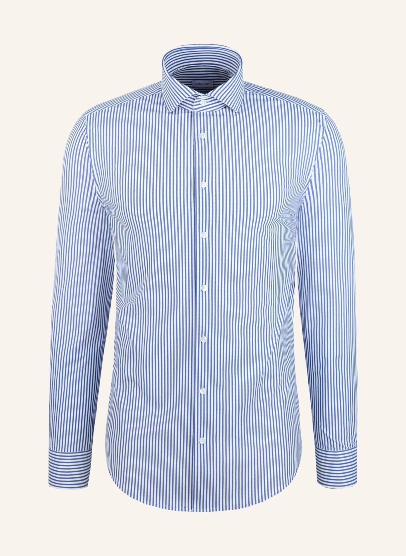 seidensticker Overhemd met slanke pasvorm: BLAUW