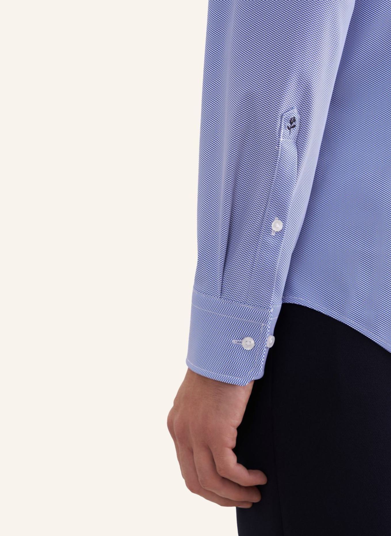 seidensticker Overhemd met slanke pasvorm: BLAUW