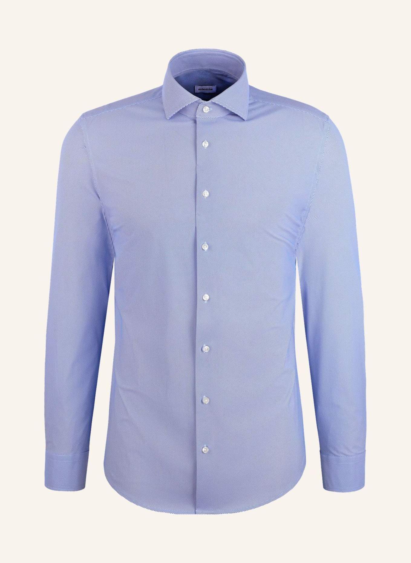 seidensticker Overhemd met slanke pasvorm: BLAUW