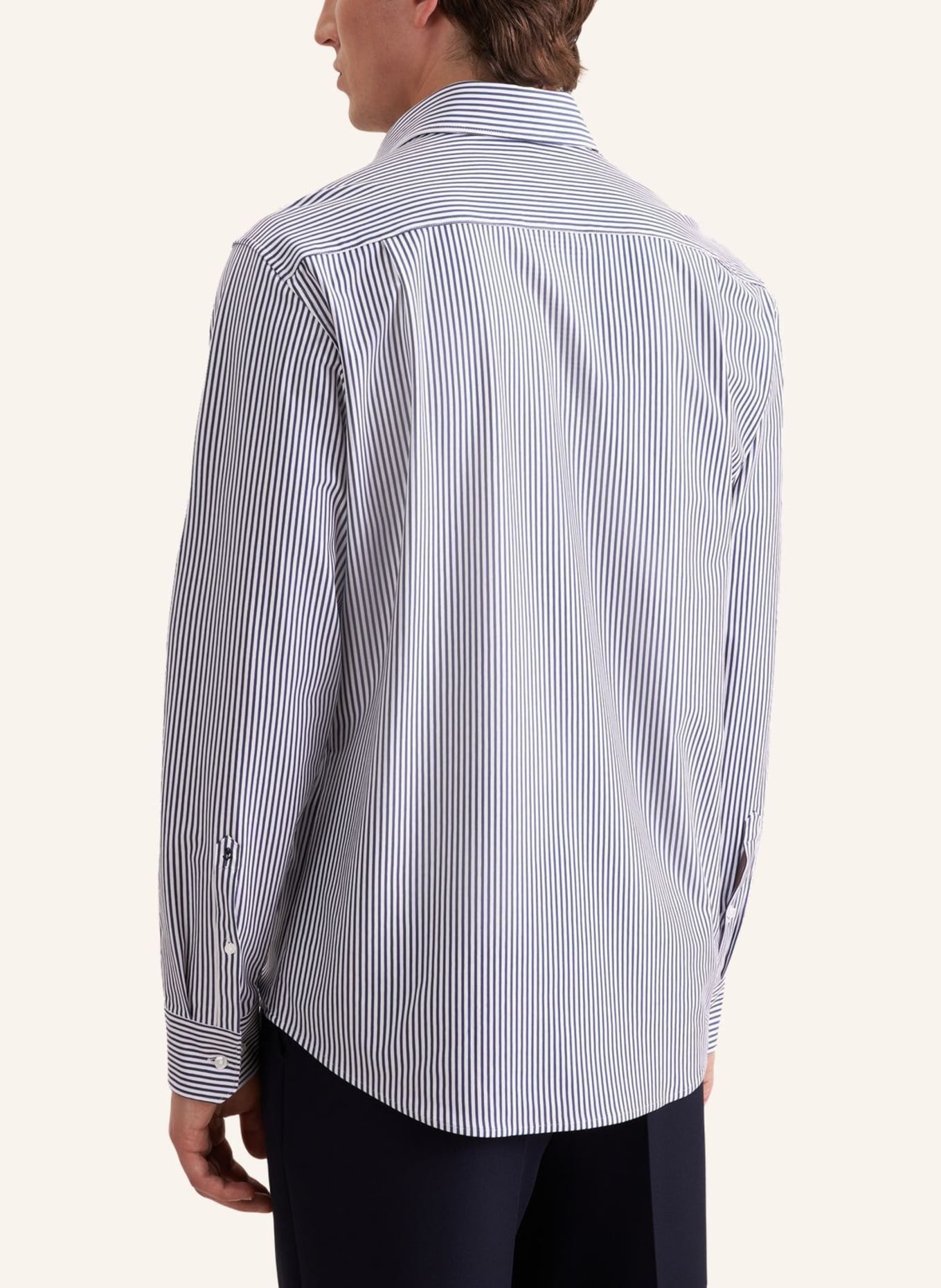 seidensticker Jerseyoverhemd met normale pasvorm: GRIJS