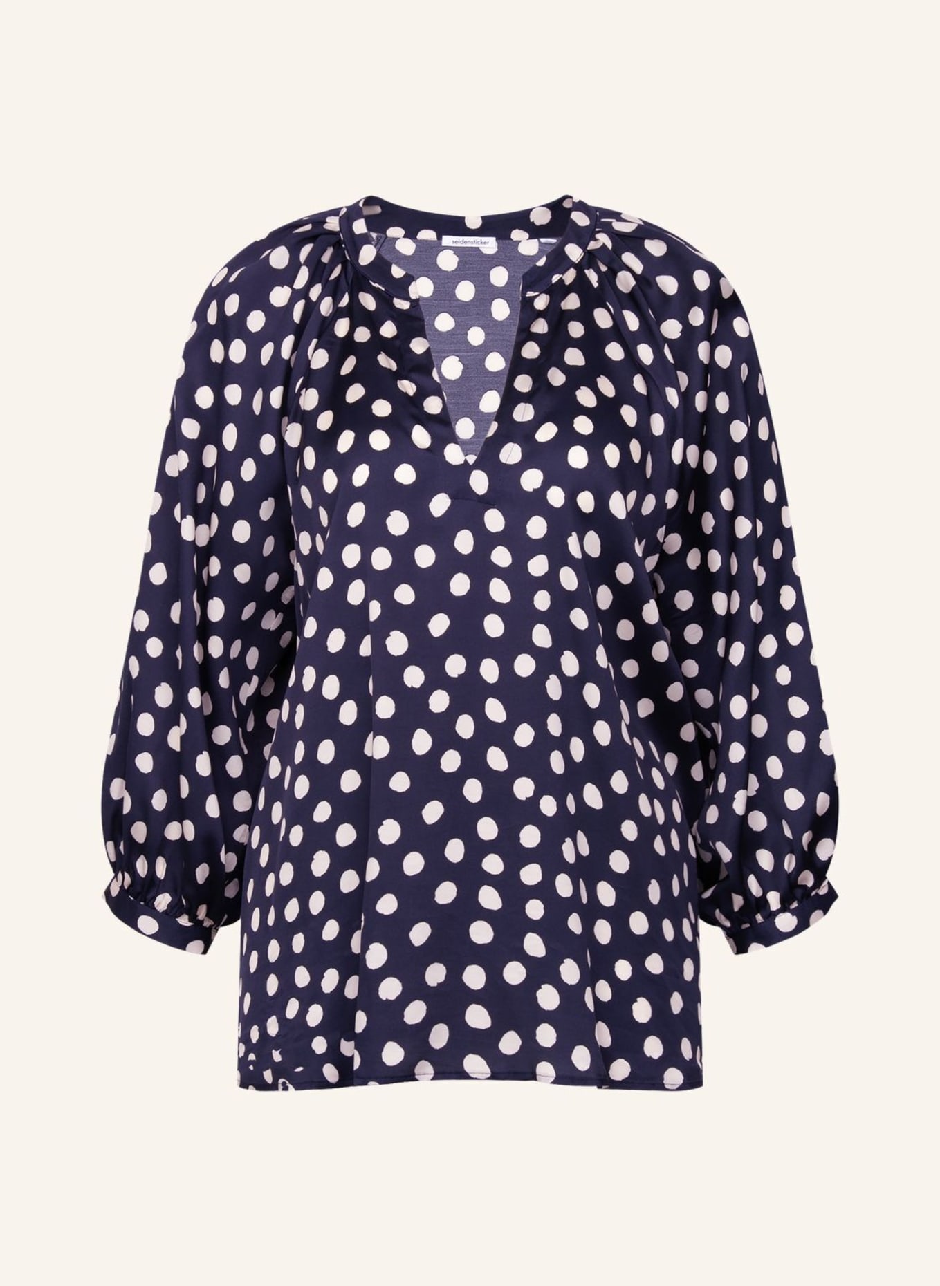 seidensticker Tuniek: DONKERBLAUW