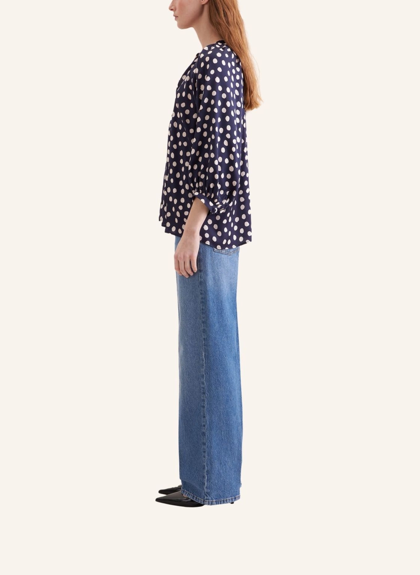 seidensticker Tuniek: DONKERBLAUW