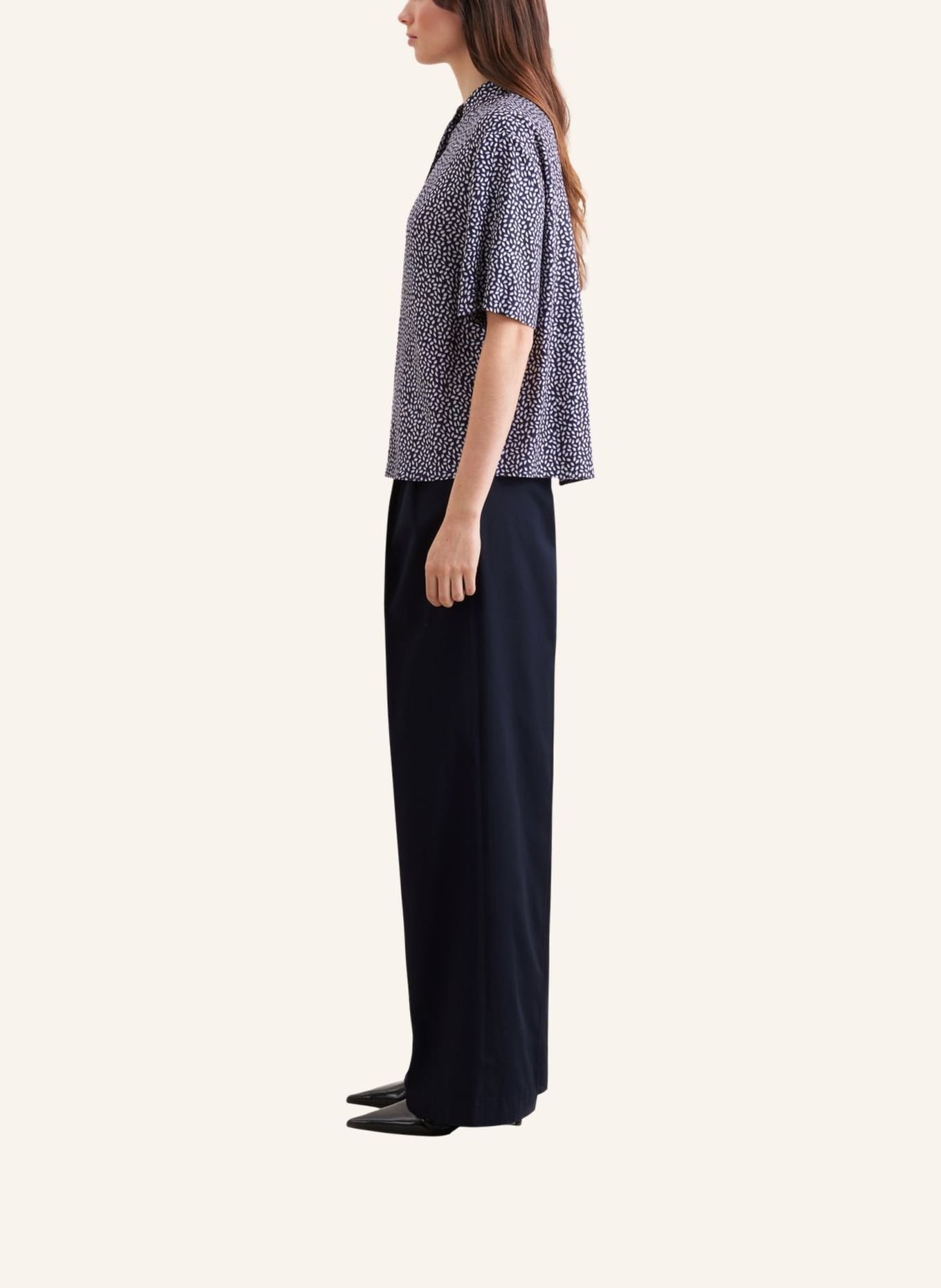 seidensticker Tuniek: DONKERBLAUW