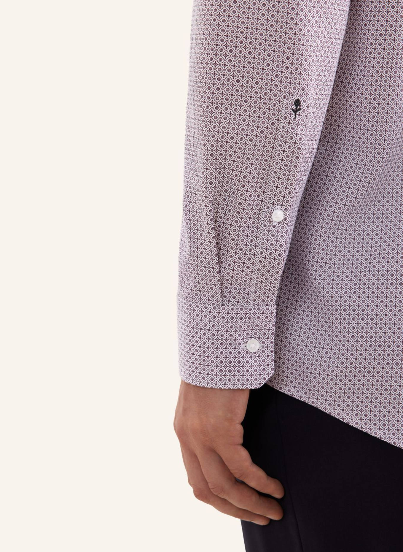 seidensticker Business Hemd Regular Fit: ROT