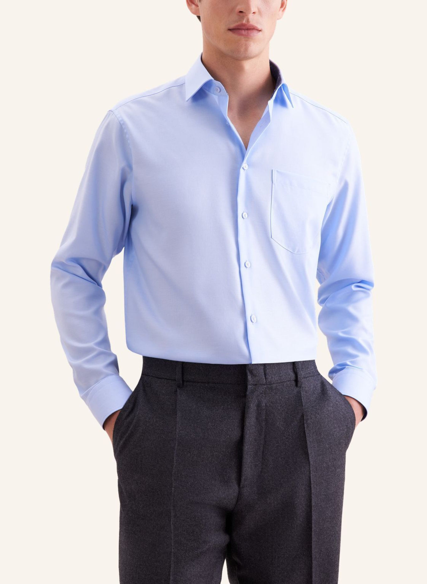 seidensticker Business Hemd Regular Fit: BLAU
