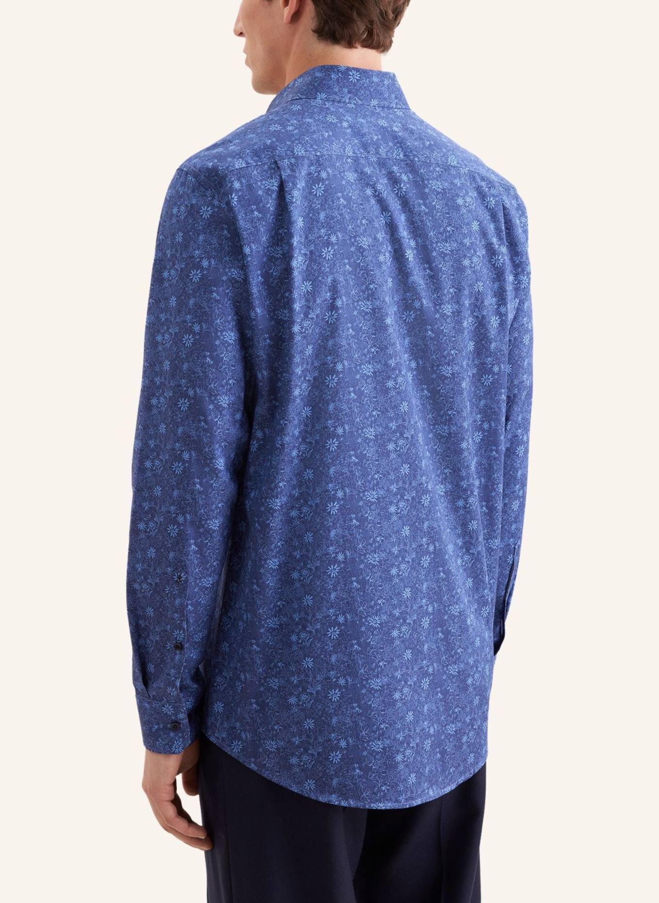 seidensticker Zakelijk overhemd met normale pasvorm: DONKERBLAUW